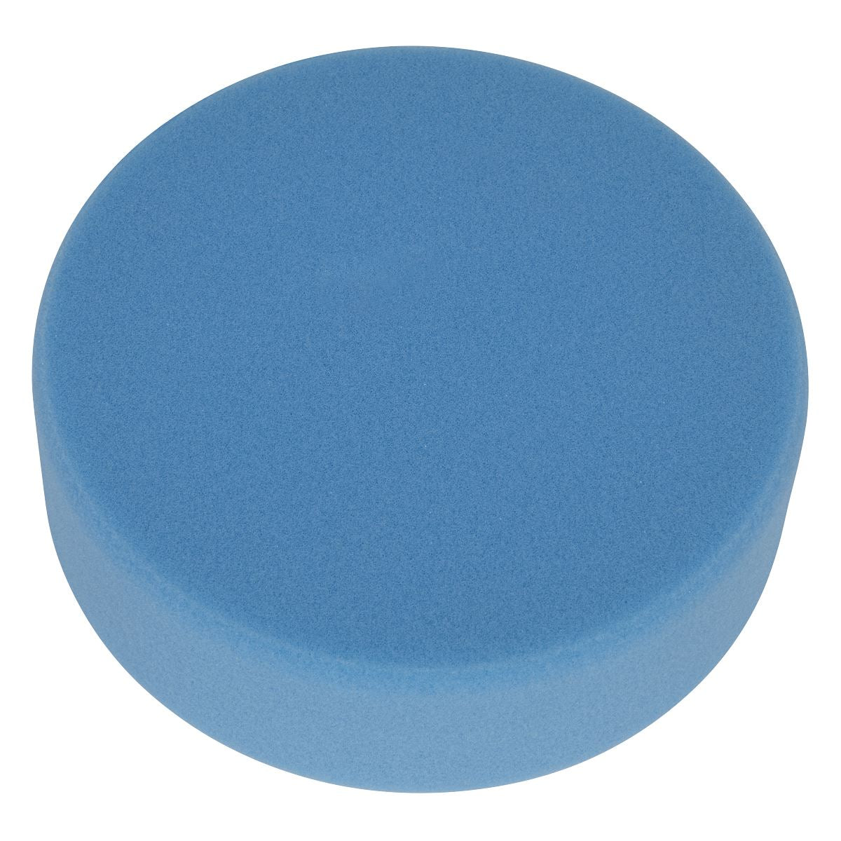 Sealey Buffing & Polishing Foam Head Hook-and-Loop Ø150 x 50mm Blue/Medium