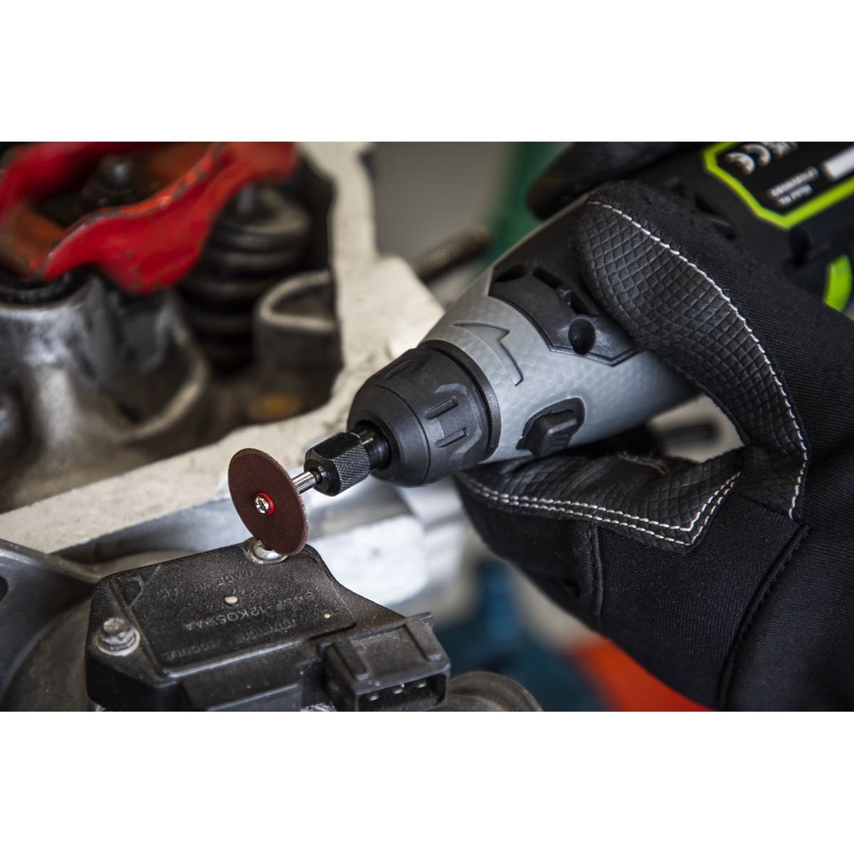 Sealey Cordless Multipurpose Mini Grinder Kit 10.8V 2Ah SV10.8 Series 