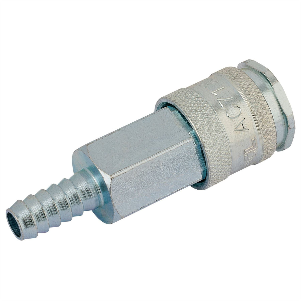 Draper Euro Coupling Hose Tailpiece 8mm (Sold Loose) 54411  White Rose Tools