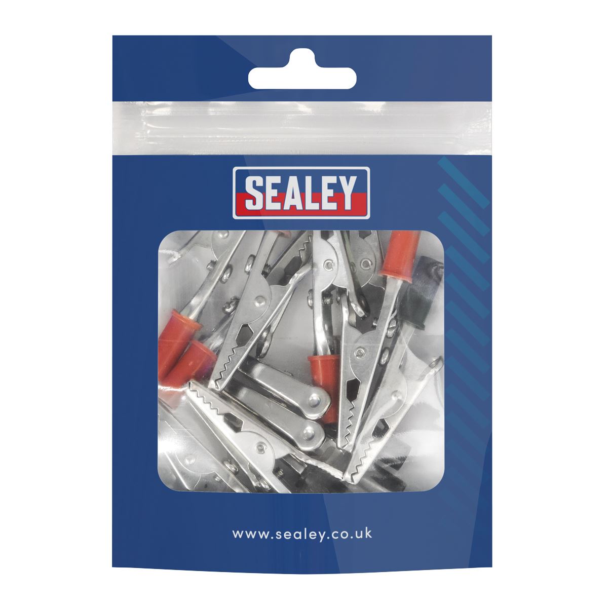 Sealey Crocodile Clip Small Pack of 12 (6 Pairs) 