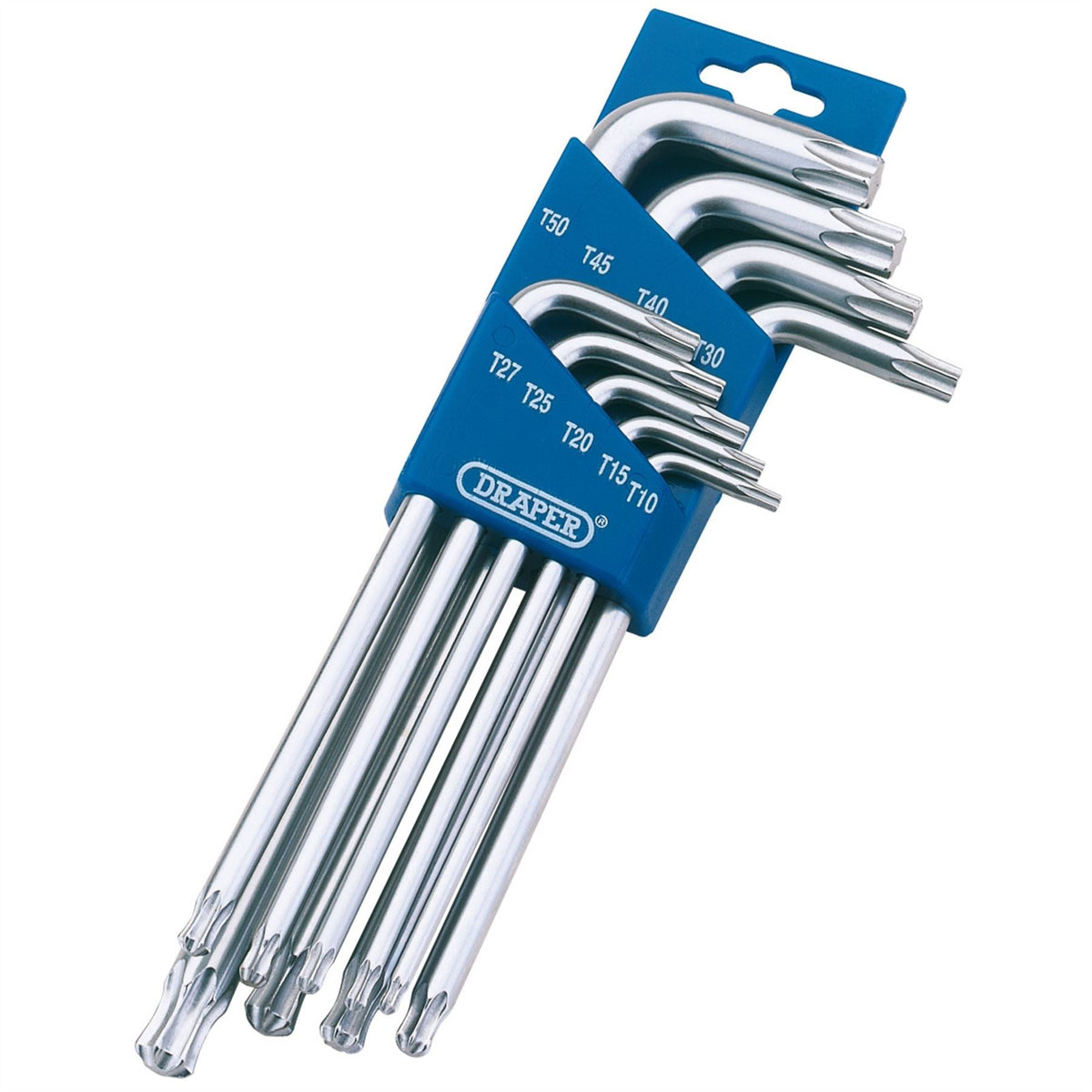 Draper TX-STAR® 1/2 Ball End Key Set (9 Piece) 73035  White Rose Tools