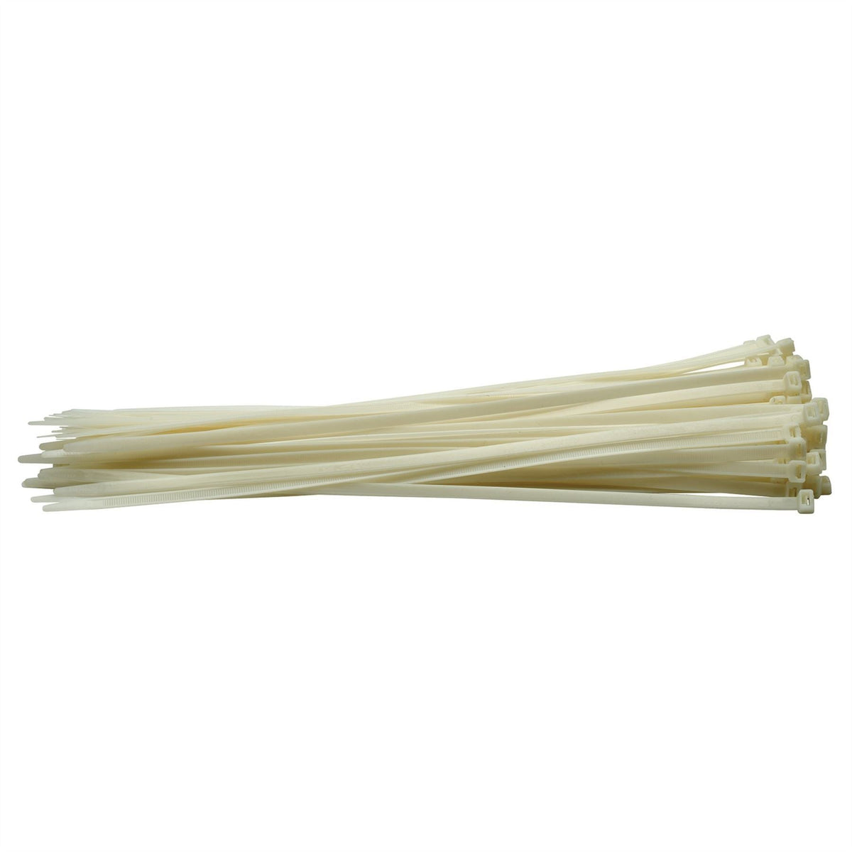 Draper Cable Ties 8.8 x 500mm White (Pack of 100) 70410  White Rose Tools