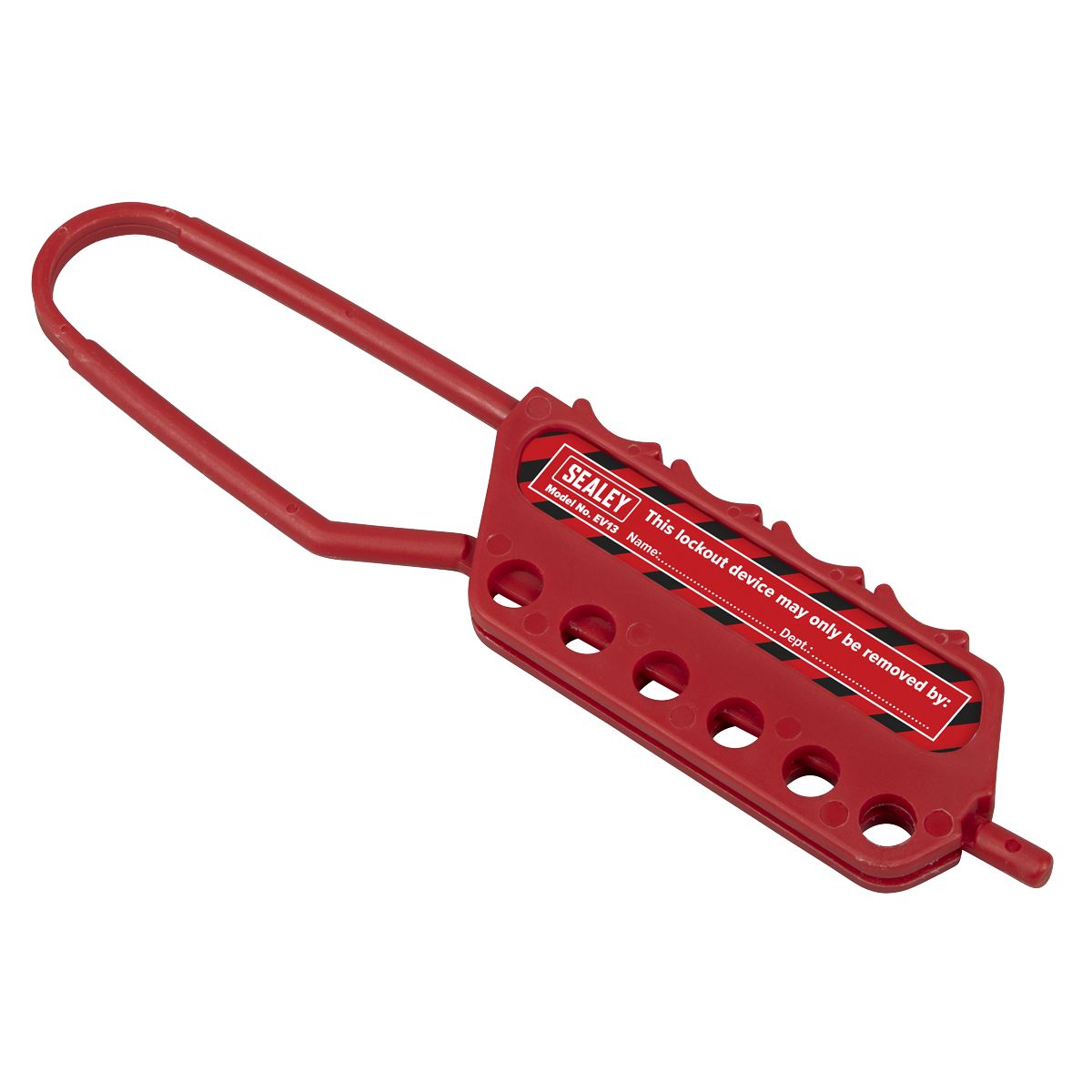 Sealey Insulation Safety Lockout Hasp 