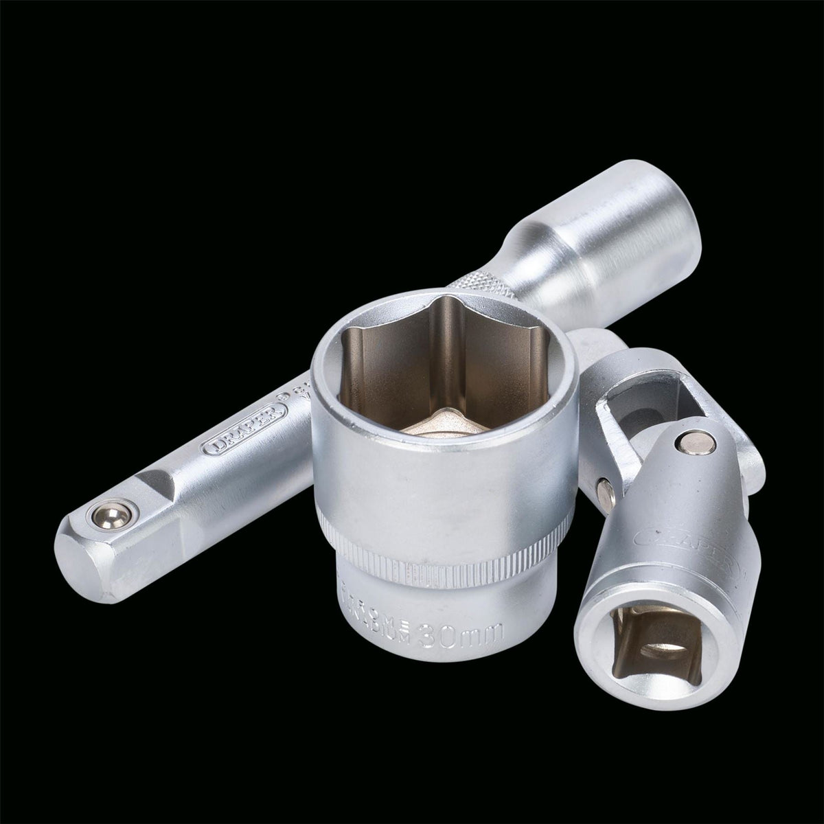 Draper HI-TORQ® Metric Socket and Bit Set 1/4" 3/8" and 1/2" Sq. Dr. (219 Piece) 24232  White Rose Tools
