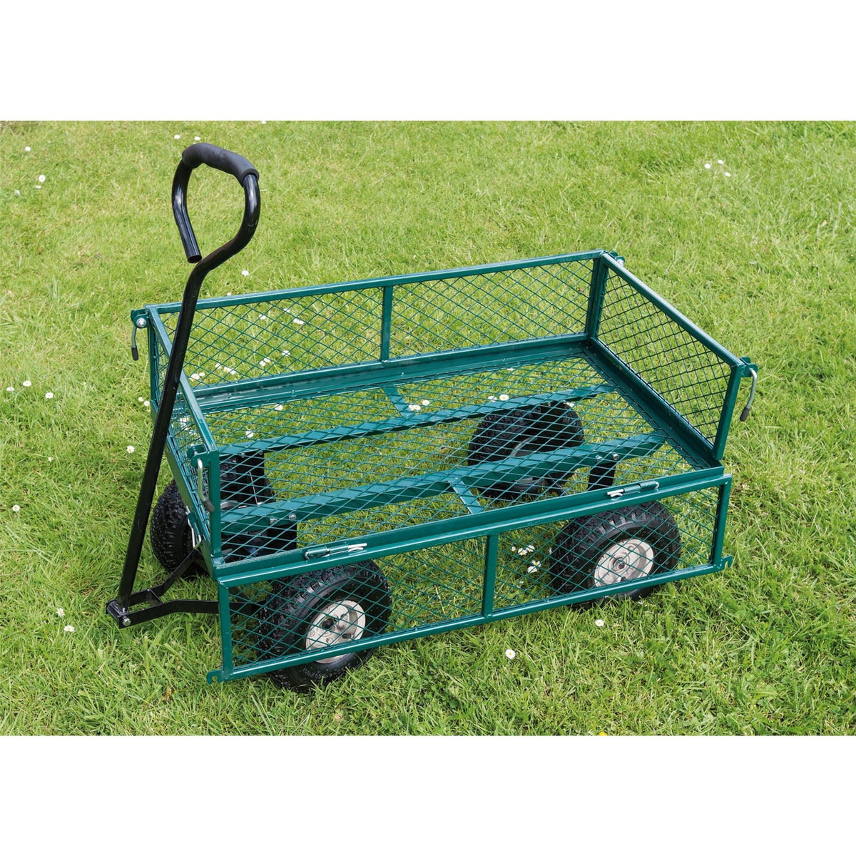 Draper Steel Mesh Garden Cart 200kg 58552  White Rose Tools