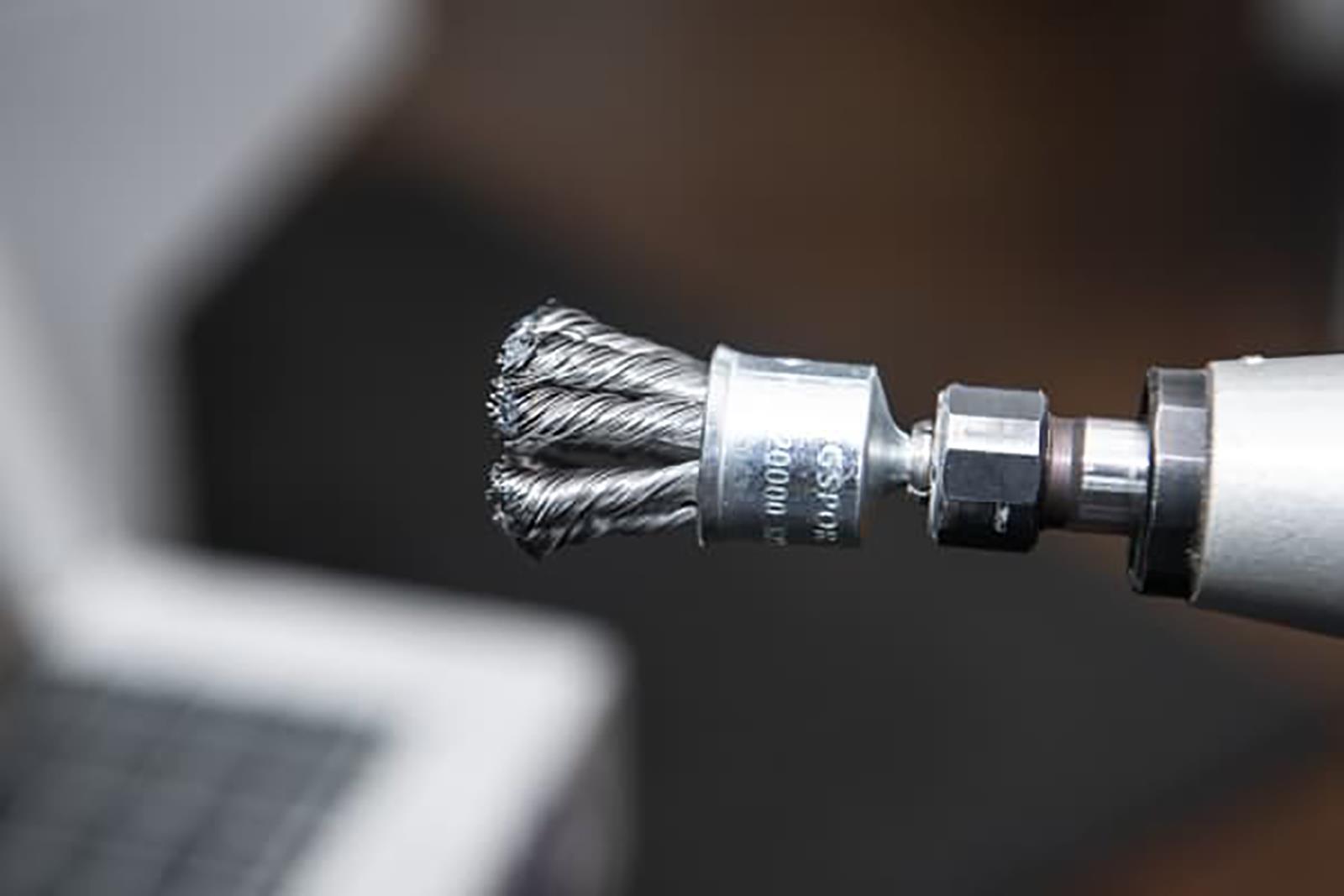 Klingspor Twist Knot Wire End Brush 6mm Shaft 19mm 22mm 30mm Steel BPS600Z 