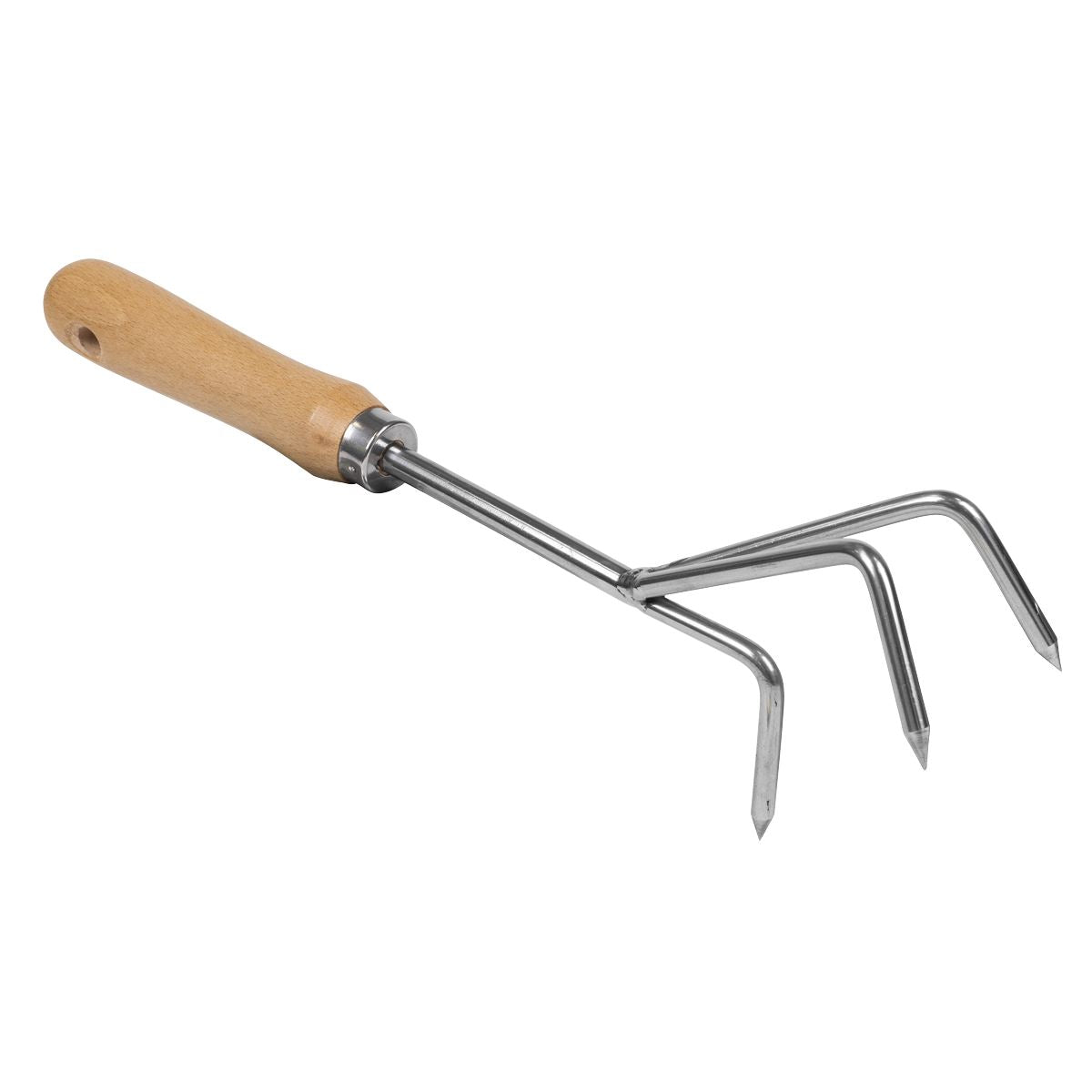 Sealey Premier Cultivator with Short Ash Handle & Stainless Steel Tines