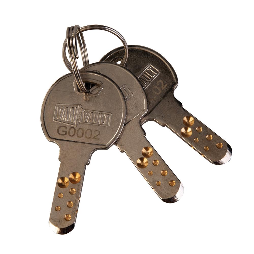 Van Vault 70mm Disc Lock Keyed Alike S10063KA