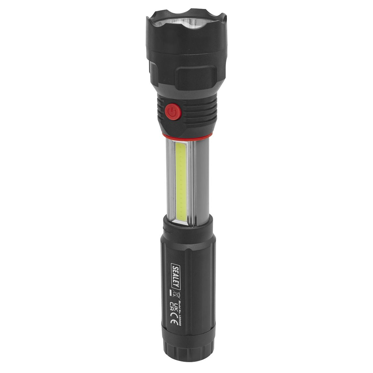 Sealey Torch/Inspection Light 3W COB & 3W LED 4 x AAA Cell 