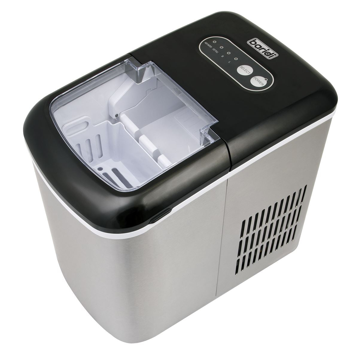 Baridi 12kg in 24hr Ice Cube Maker with LED Display & 10 Minute Freeze - DH52