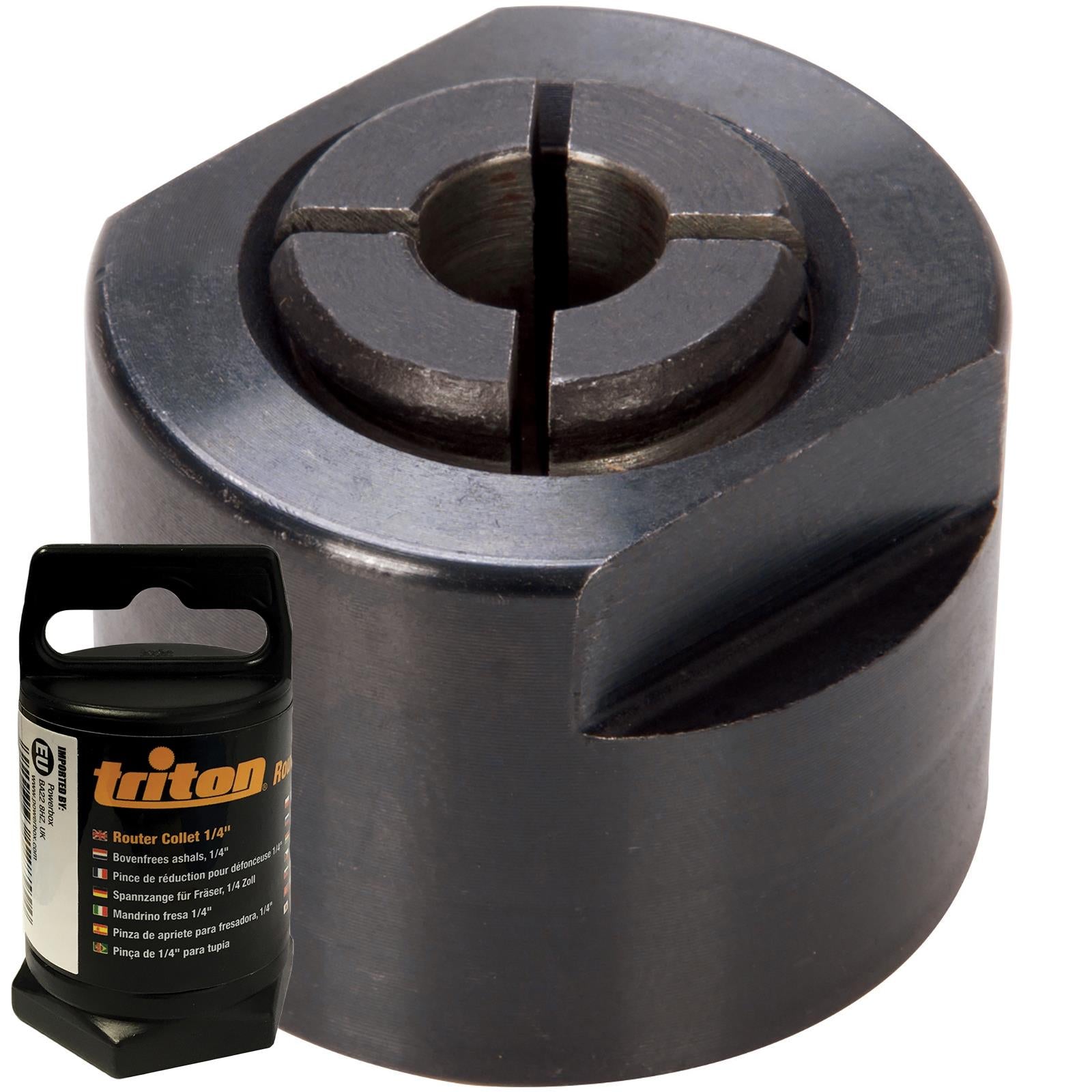 Triton 1/4" Router Collet JOF001 MOF001 TRA001 Woodwork Jig Power Tools
