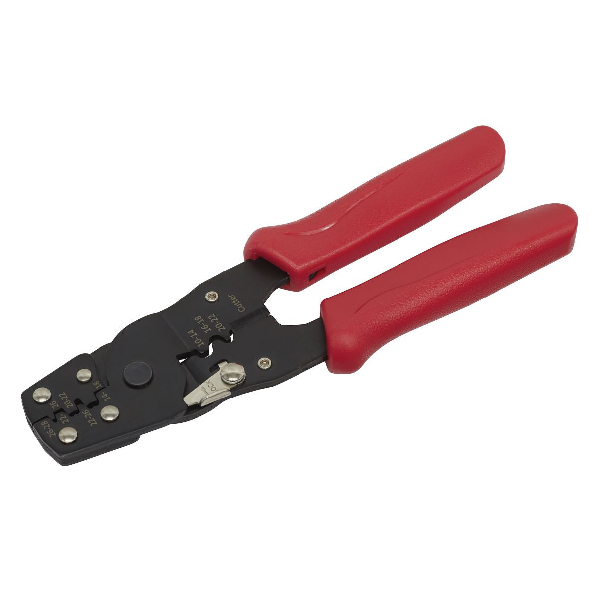 Sealey Non-Ratcheting Crimping Tool Insulated/Non-Insulated Terminals 