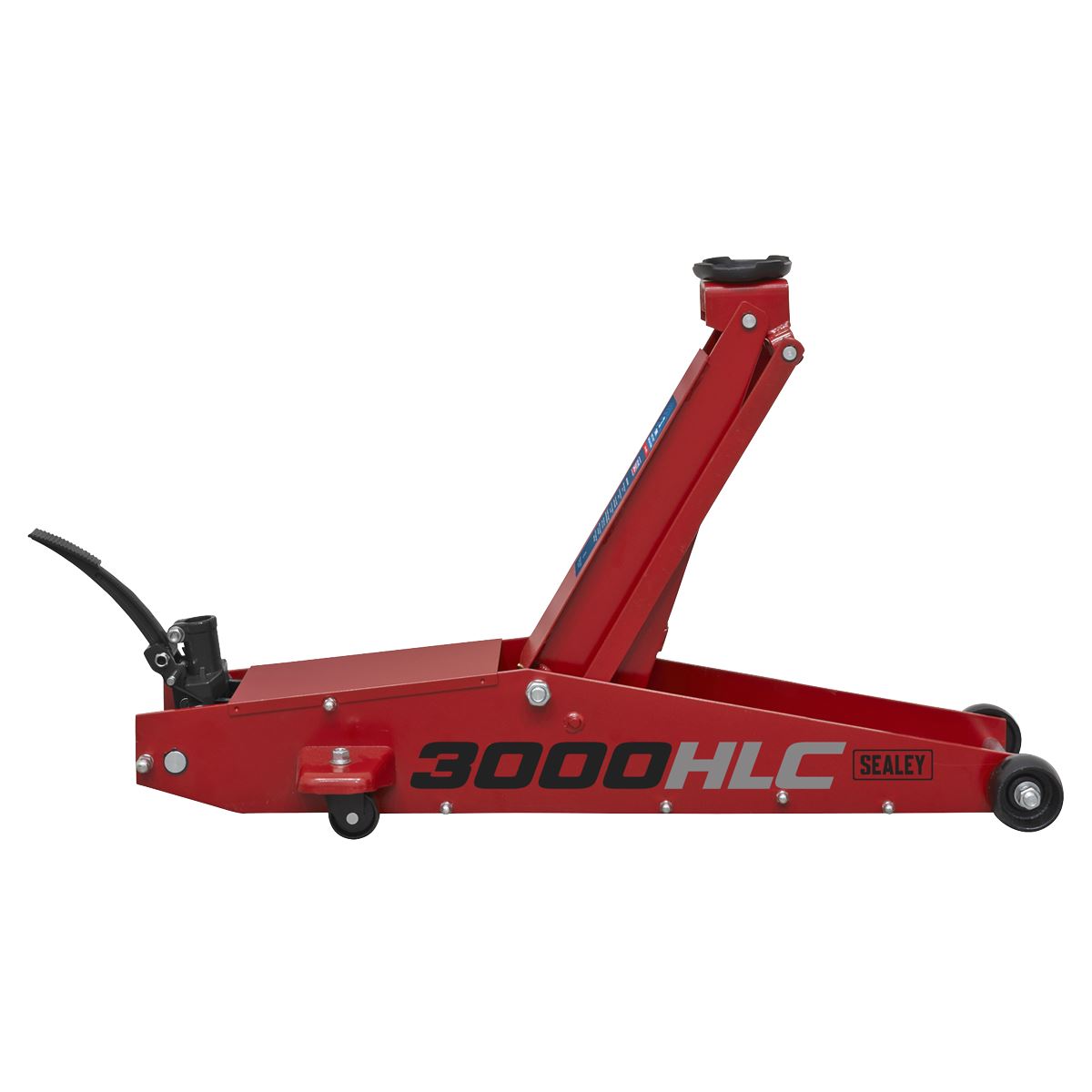 Sealey Premier Premier Long Reach High Lift Trolley Jack 3 Tonne
