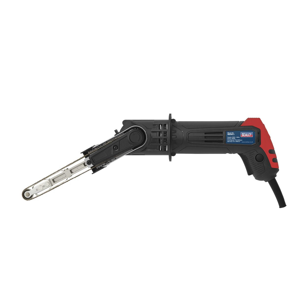 Sealey 260W Variable Speed Adjustable Arm Belt Sander 12 x 456mm Bodyshops 