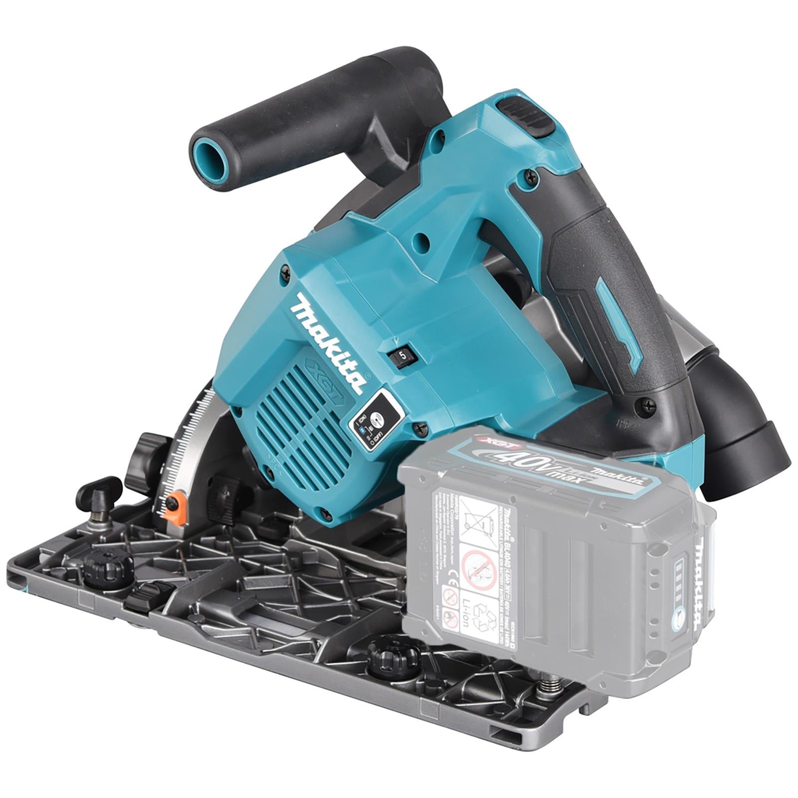 Makita Plunge Cut Circular Saw 165mm 40V Max XGT in MakPac Type 4 Case Body Only SP001GZ03