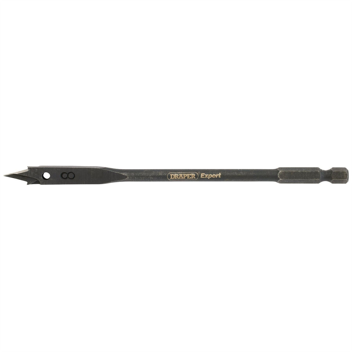 Draper Expert Flat Wood Bit 8 x 150mm 54551  White Rose Tools
