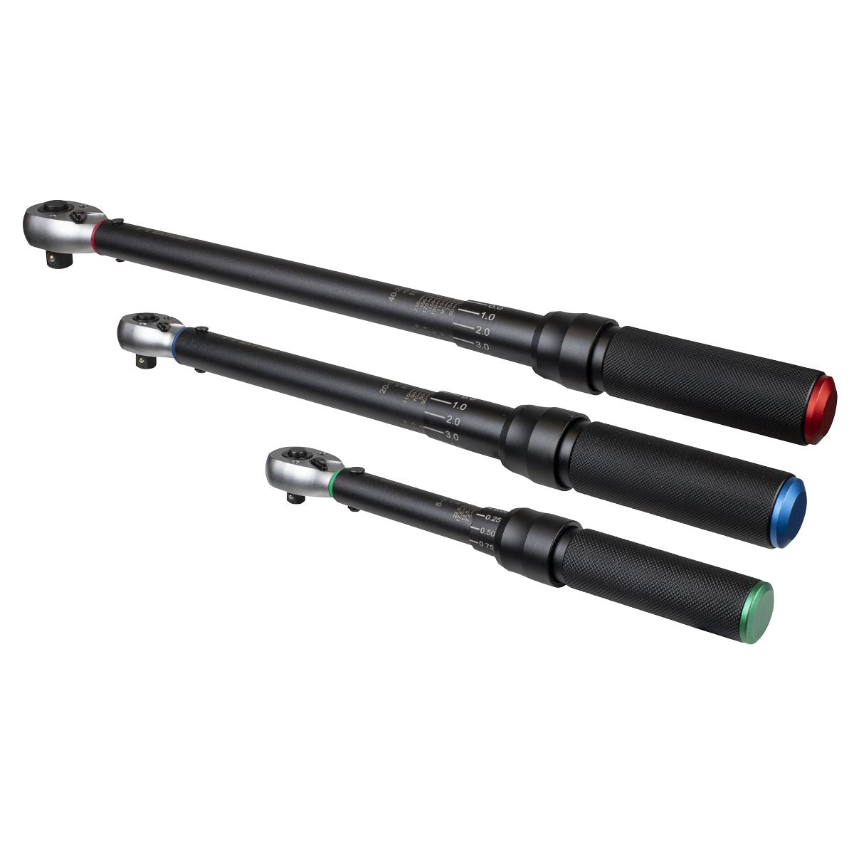 Sealey Premier Black Torque Wrench Micrometer Style 3pc Set – Premier Black