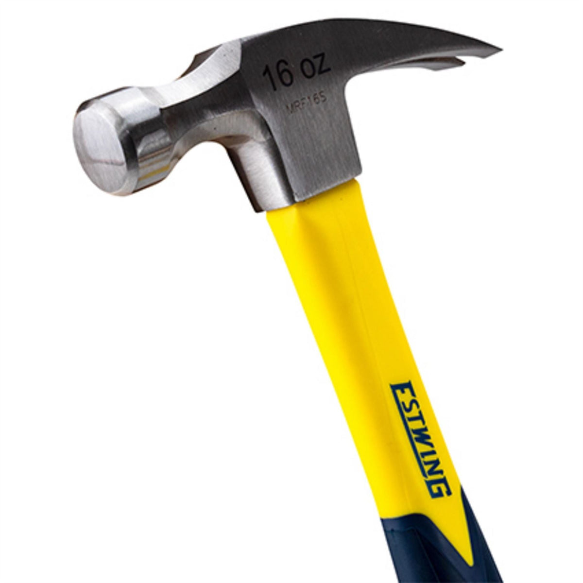 Estwing EMRF16S Sure Strike Straight Claw Hammer with Fibreglass Handle 16oz/453g 24081  White Rose Tools
