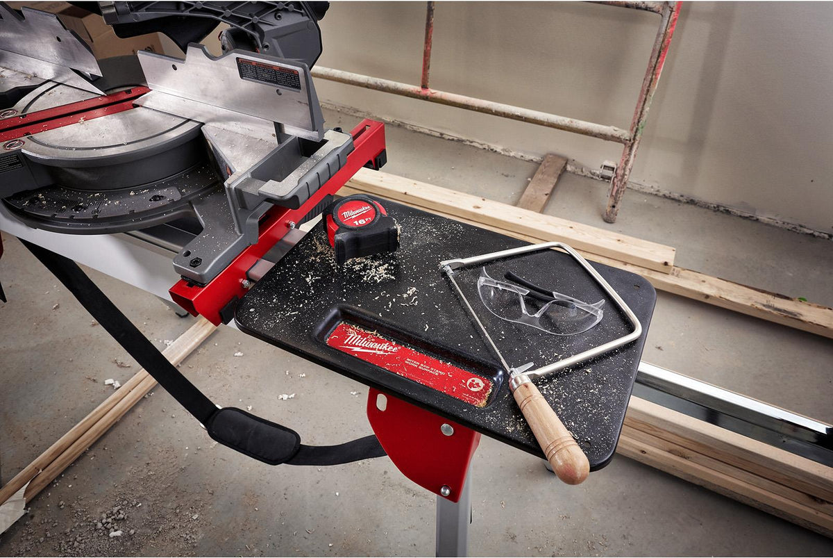 Milwaukee Mitre Saw Stand Extendable Legstand Up To 2.5m MSL2000  White Rose Tools