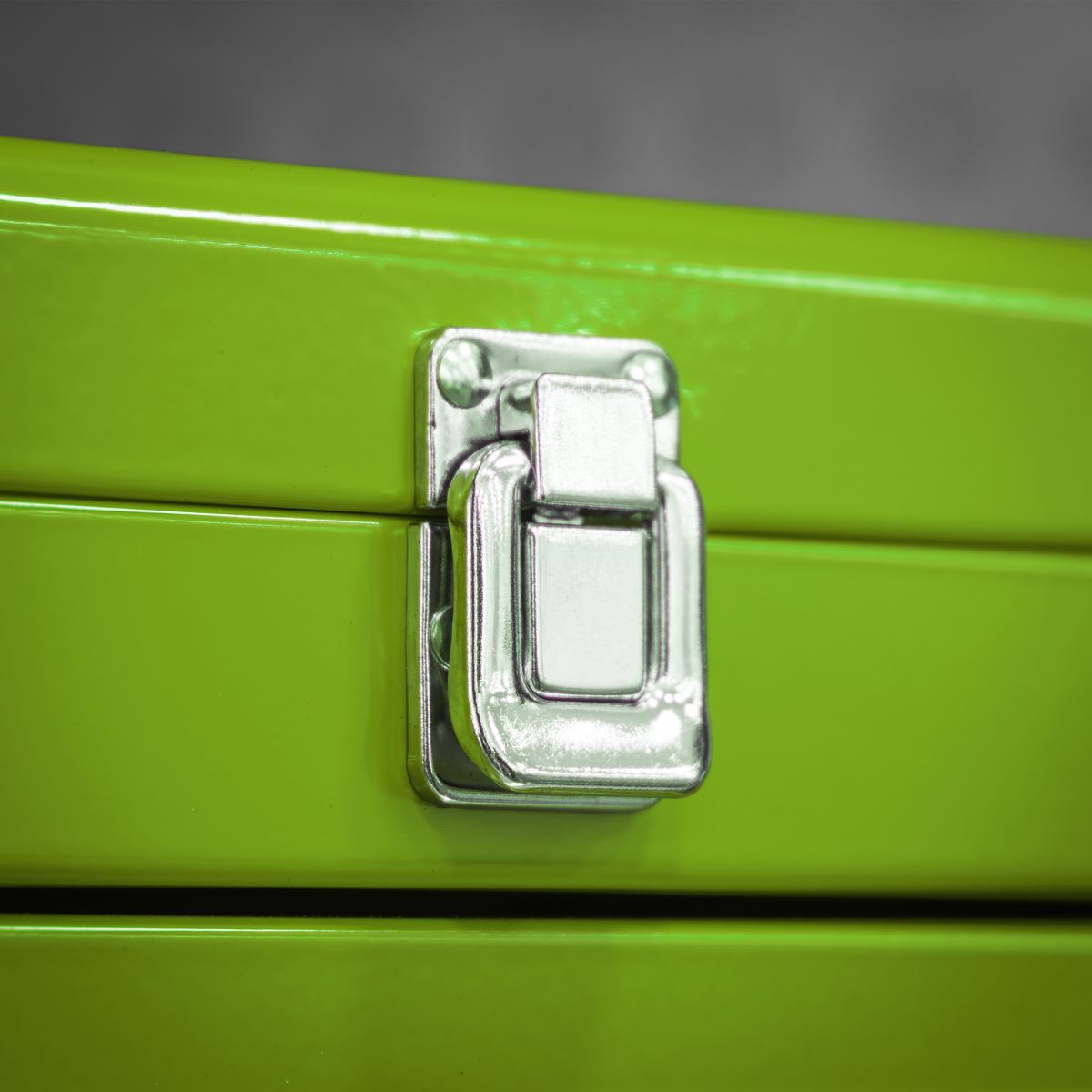 Sealey Superline Pro 1 Drawer Mini Toolbox Green  White Rose Tools