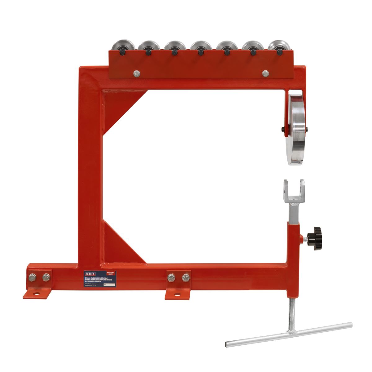 Sealey Small English Wheel for Sheet Metal Shaping/Forming & Car Body Repair  White Rose Tools