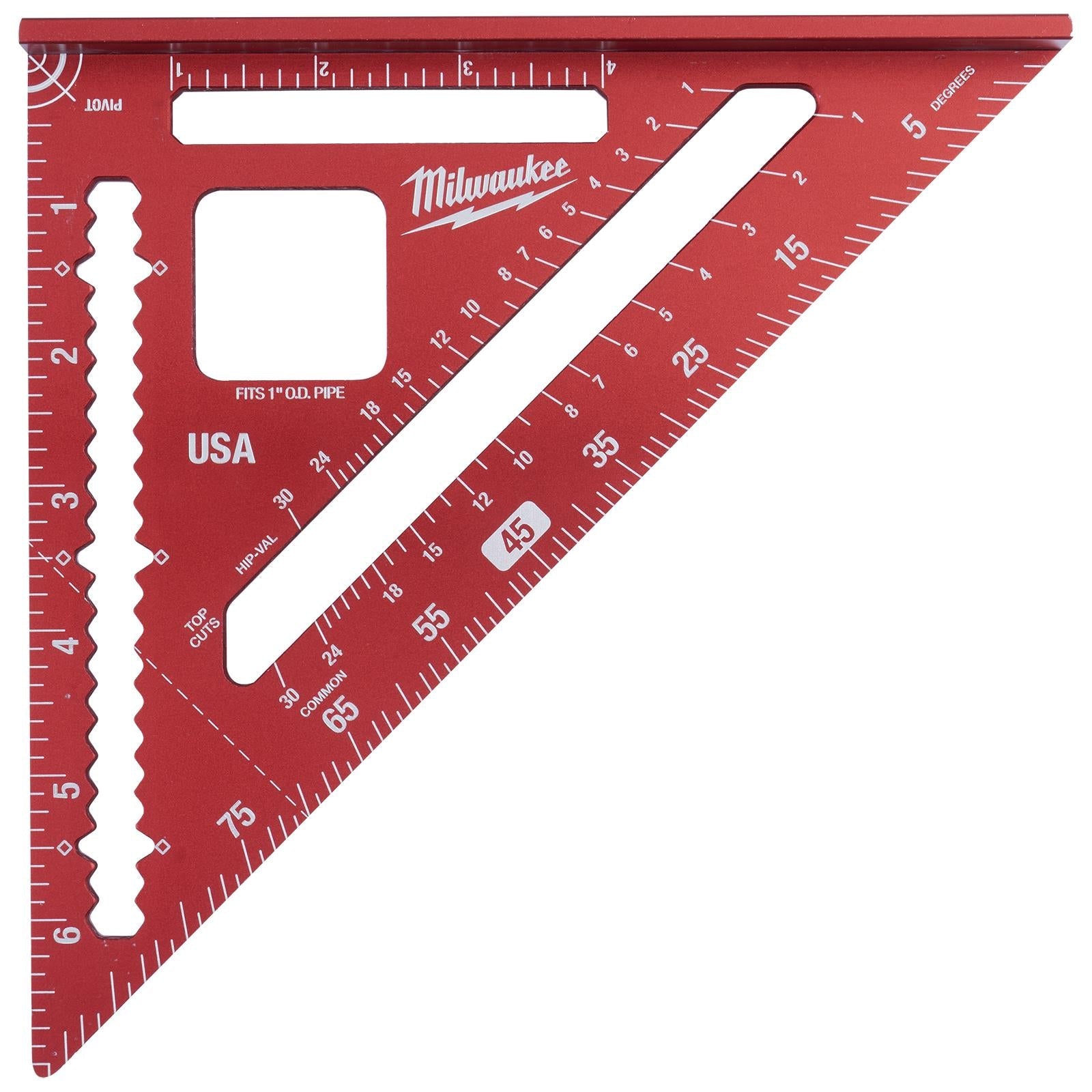 Milwaukee Rafter Roofing Square Imperial 7in 