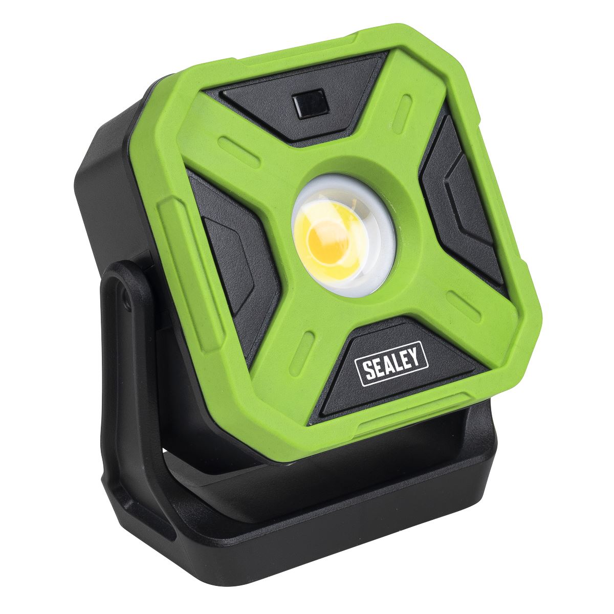 Sealey Rechargeable 360° Floodlight & Power Bank 12W COB LED  White Rose Tools
