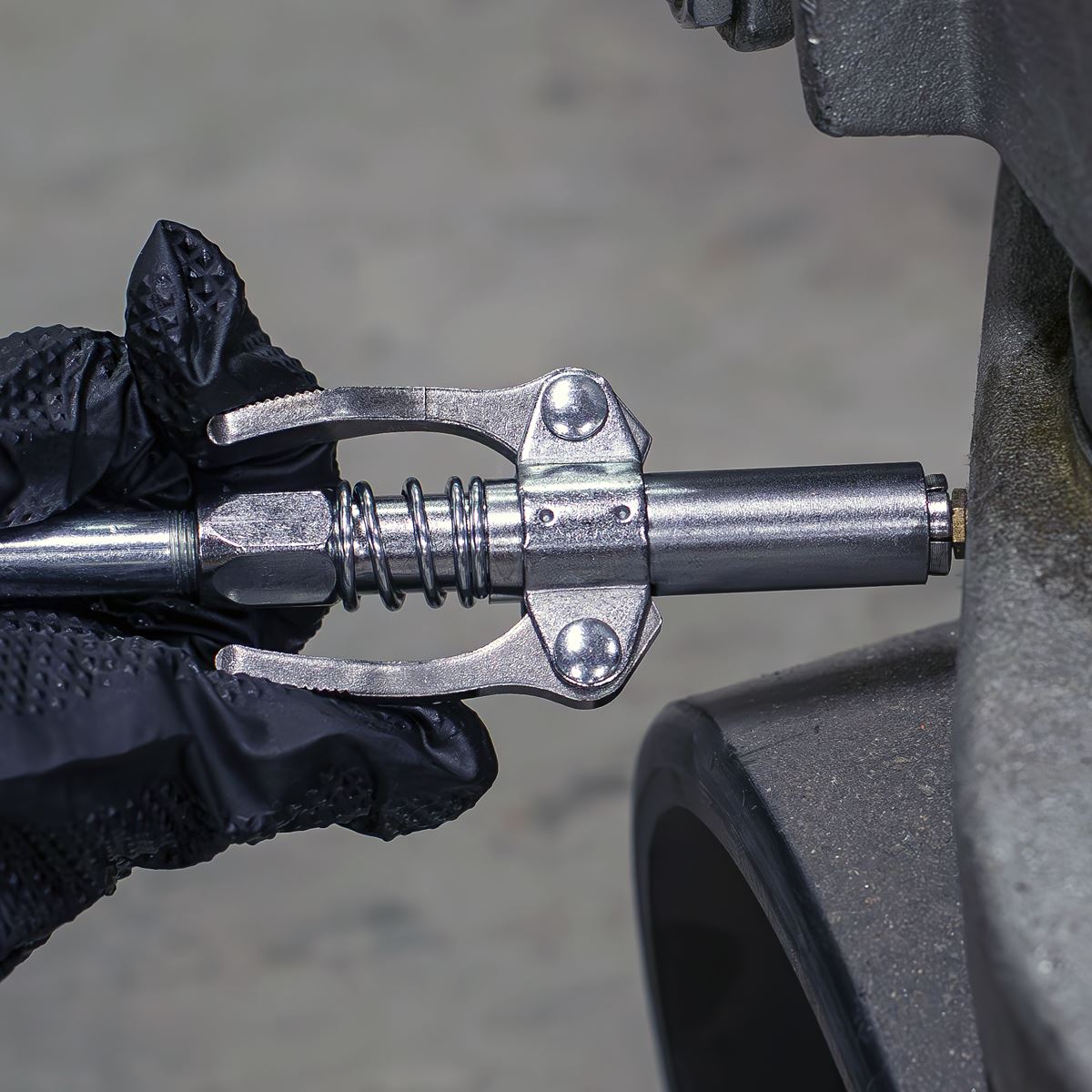 Sealey Double Handle Grease Gun Coupler