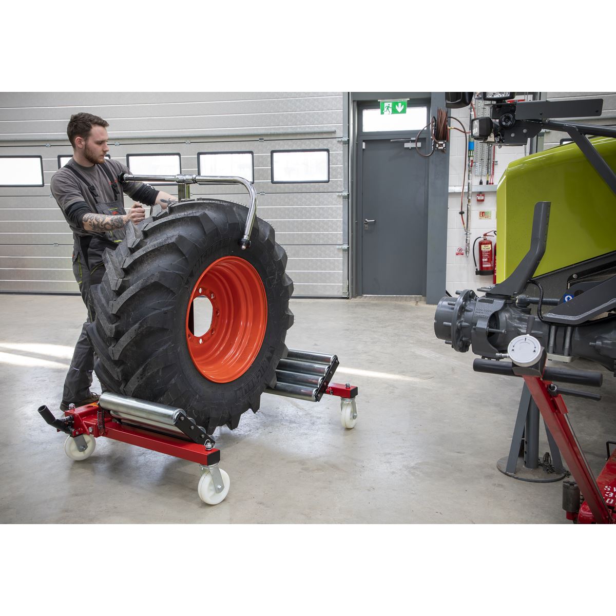 Sealey Wheel Removal Trolley 1500kg Capacity 