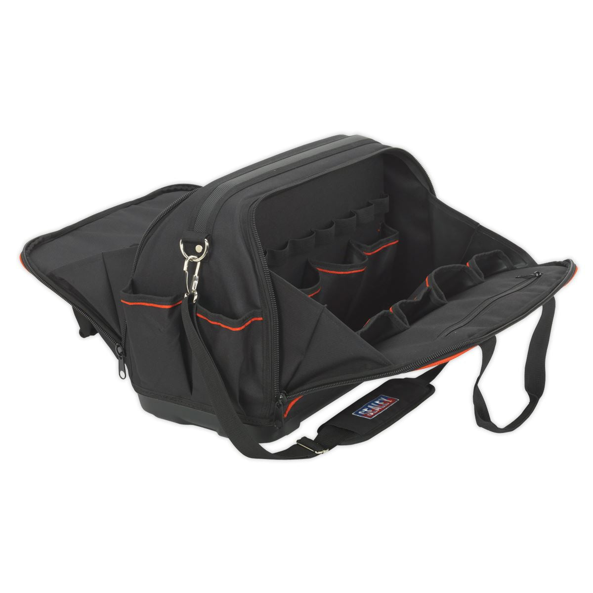 Sealey Tool Storage Bag with 24 Pockets 500mm Heavy Duty Rubber Base 