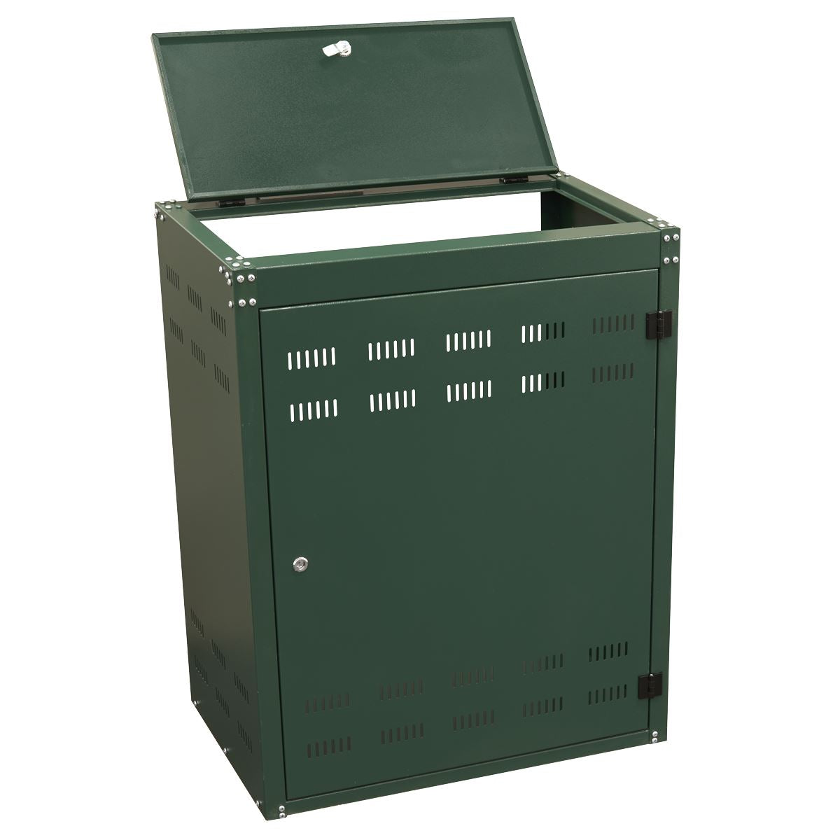 Sealey Solid Gas Cylinder Safety Cabinet - 2 x 19kg  White Rose Tools