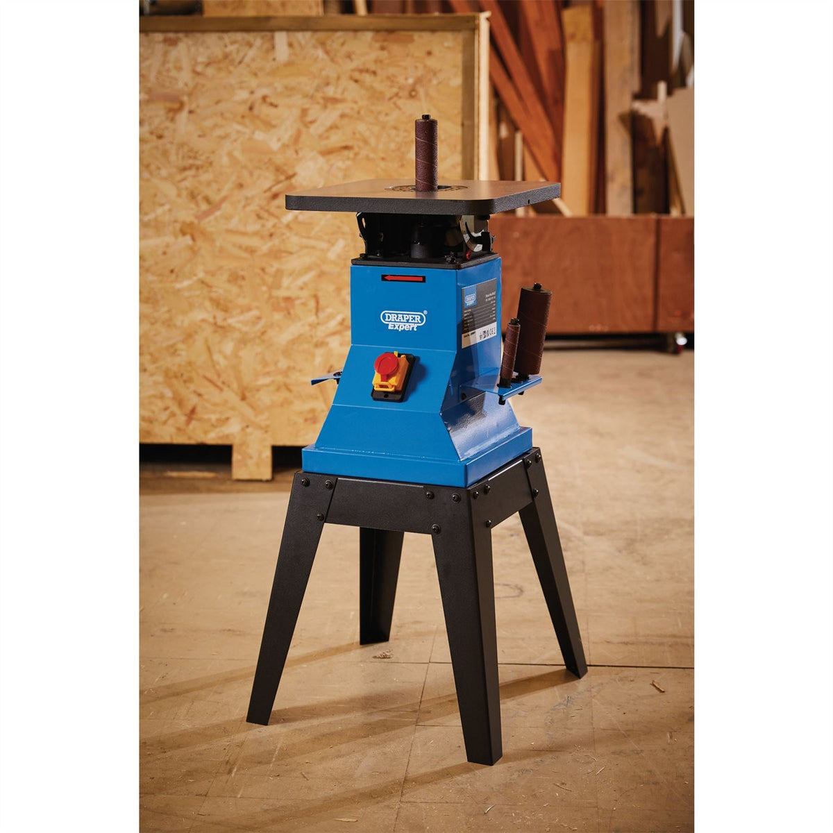 Draper Expert Oscillating Spindle Sander Stand for Stock No. 98427 98428  White Rose Tools