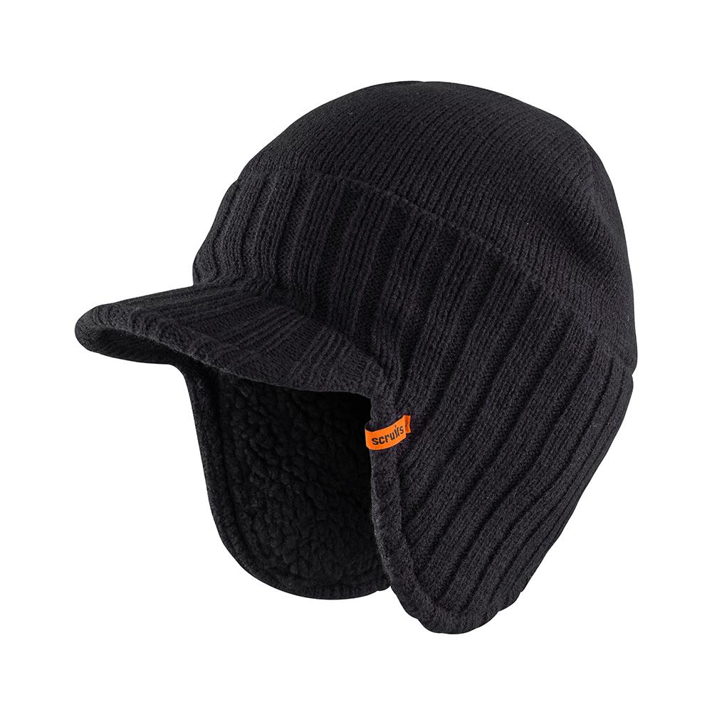 Scruffs Trade Peaked Beanie Black One Size T51012