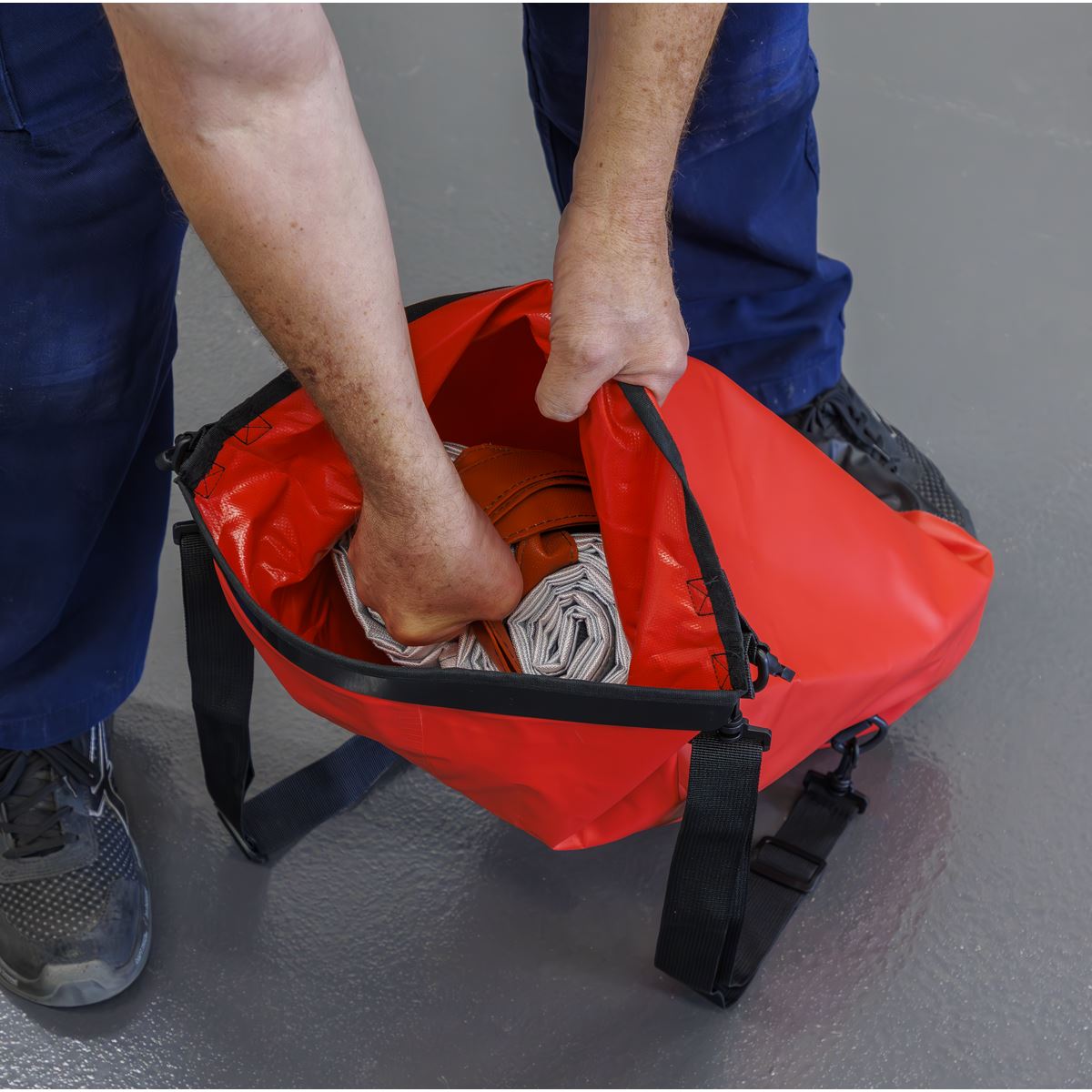 Sealey Silicone-Coated Lithium Battery Fire Safety Blanket 3 x 4m