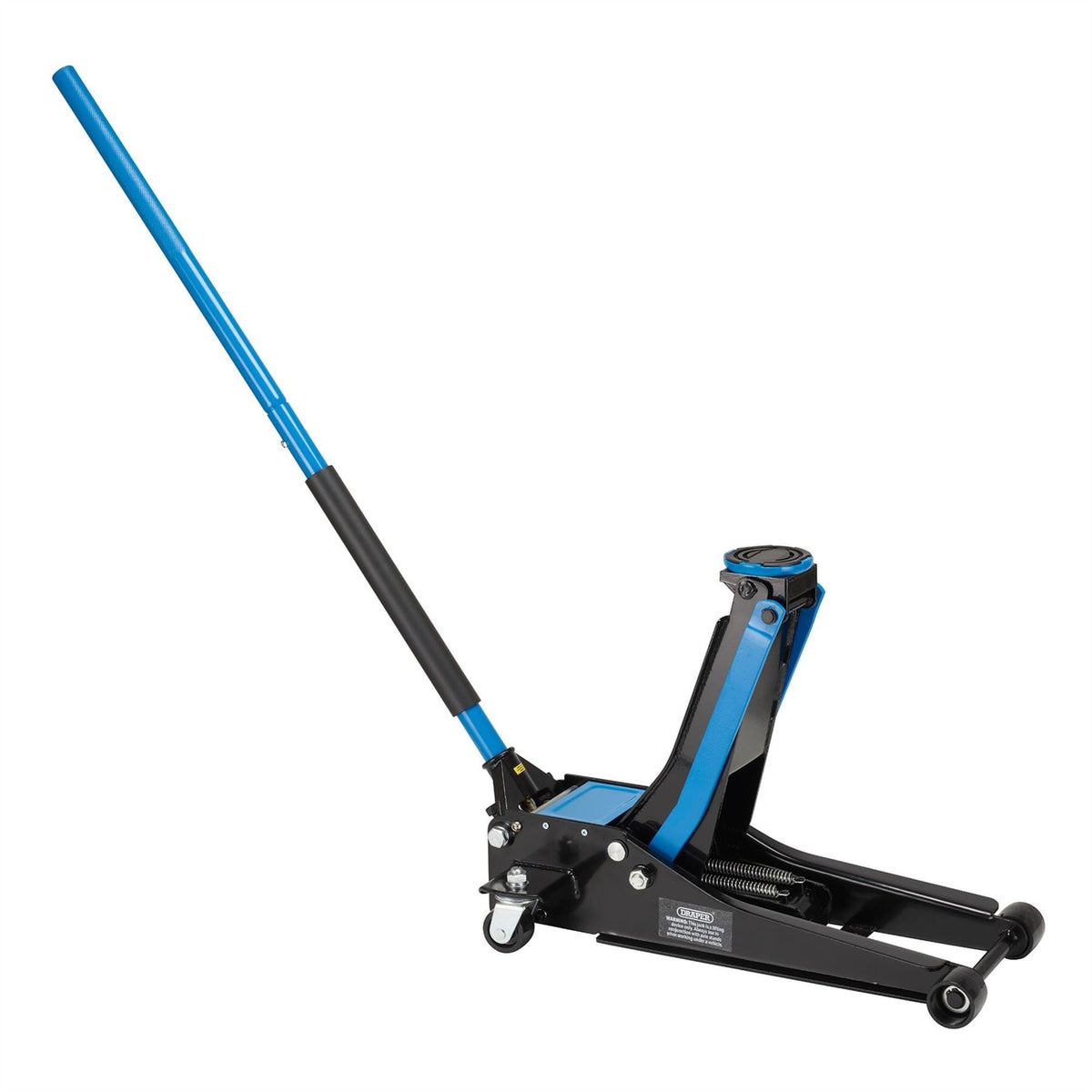 Draper Trolley Jack 3 Tonne Blue 28481  White Rose Tools
