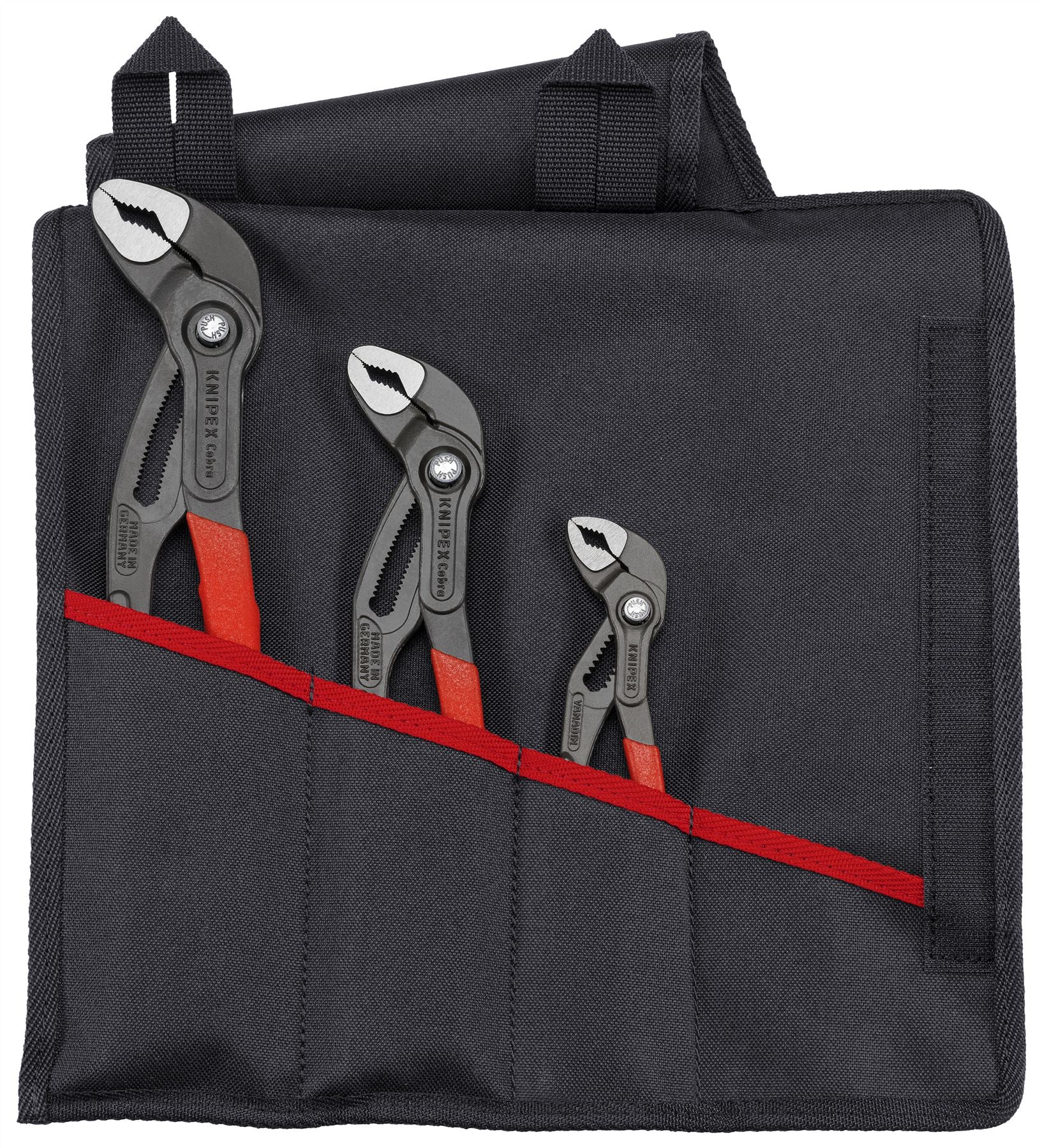 Knipex Cobra High-Tech Water Pump Plier Set 3 Piece 150mm 250mm 300mm 00 19 55 S9