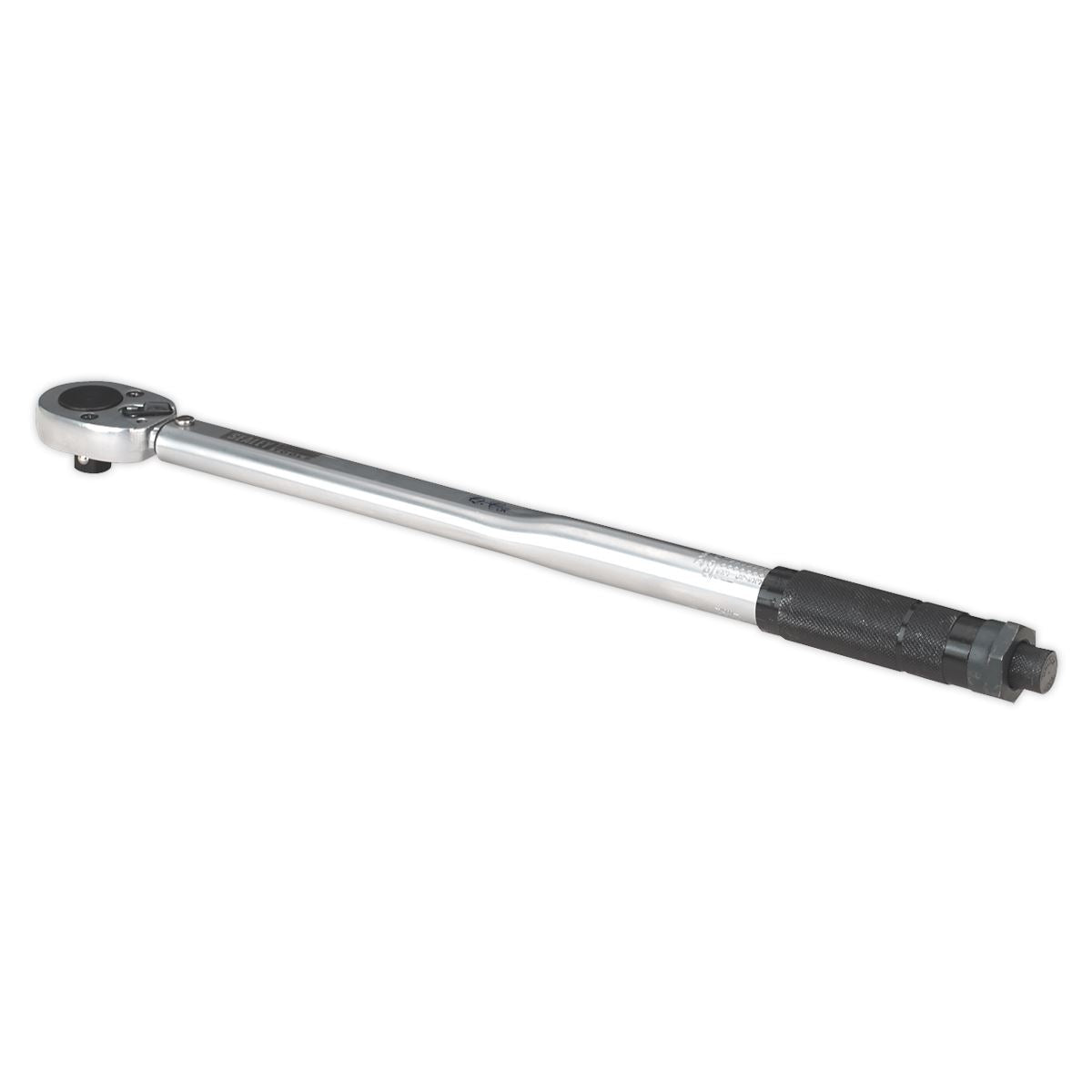 Sealey Premier 1/2" Drive Calibrated Micrometer Torque Wrench 27-204Nm Socket