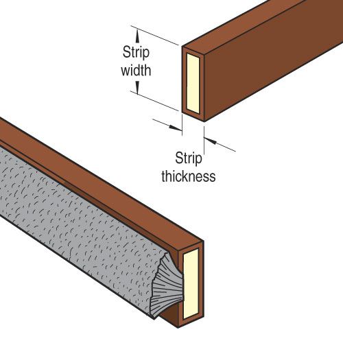 Trend Intumescent Cutter 15mm X 24mm  C220X1/4TC 