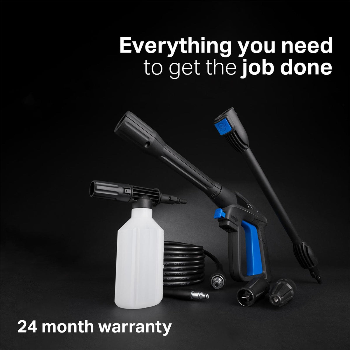 Draper Storm Force 230V Pressure Washer 1400W 105bar 98674  White Rose Tools
