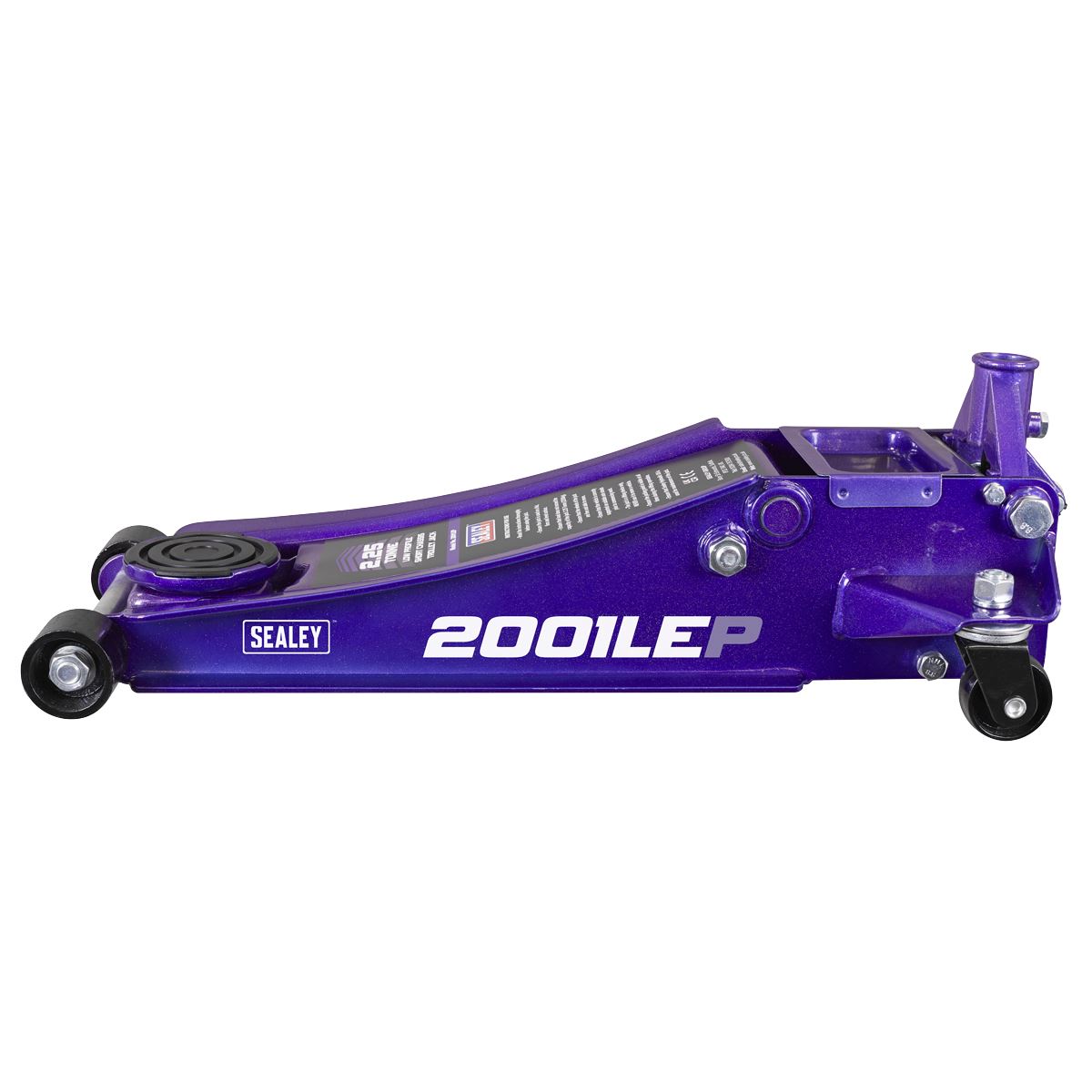 Sealey Low Profile Rocket Lift Trolley Jack 2.25 Tonne - Purple