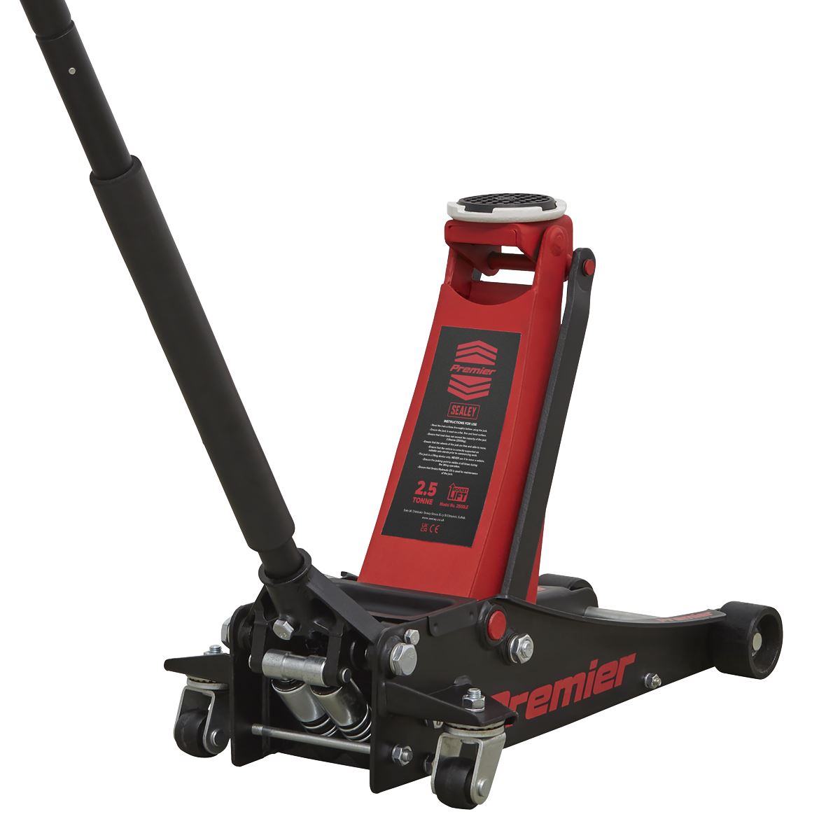 Sealey Premier Premier Low Profile Trolley Jack 2.5 Tonne 