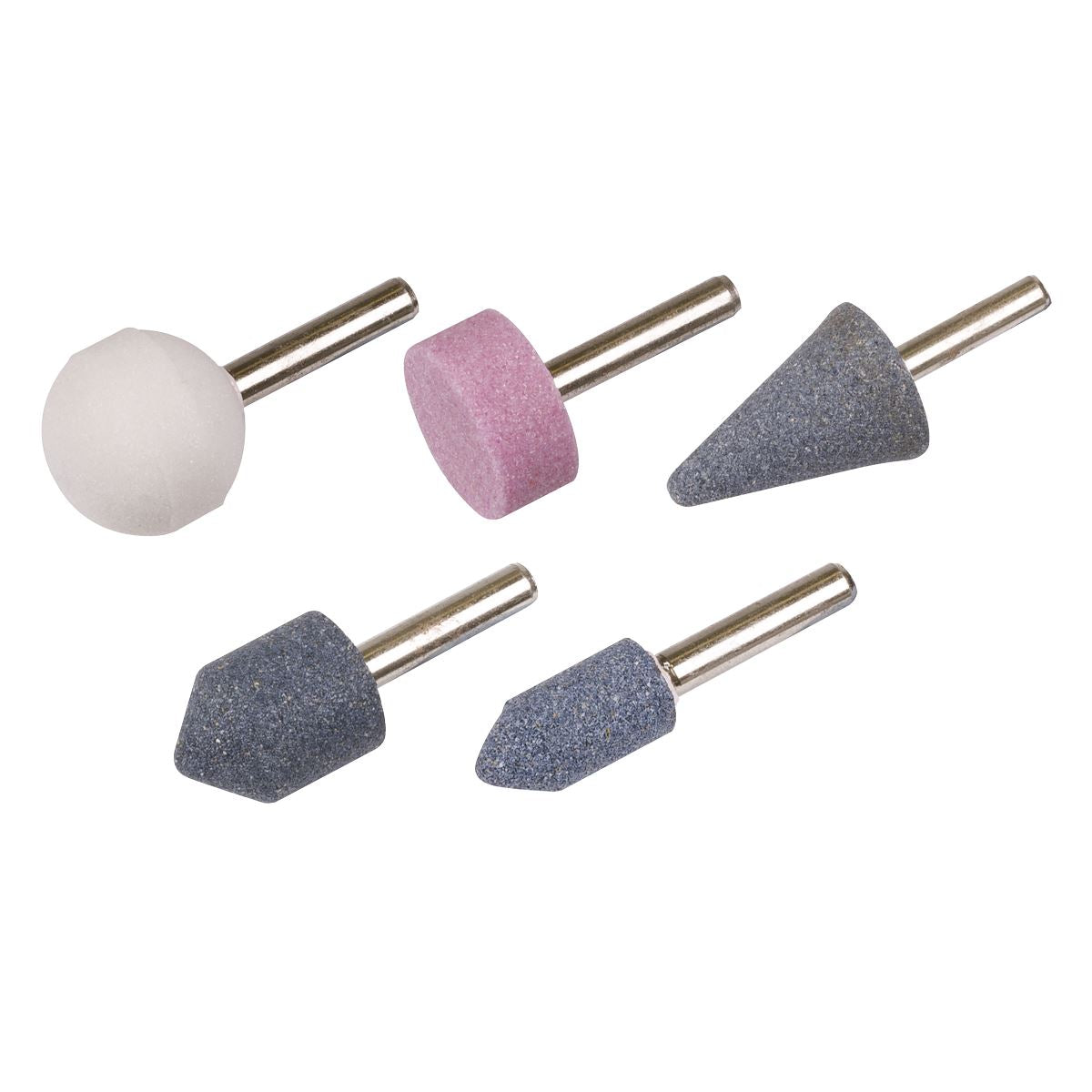 Sealey Ø6mm Shaft Mounted Wheels - Pack of 5