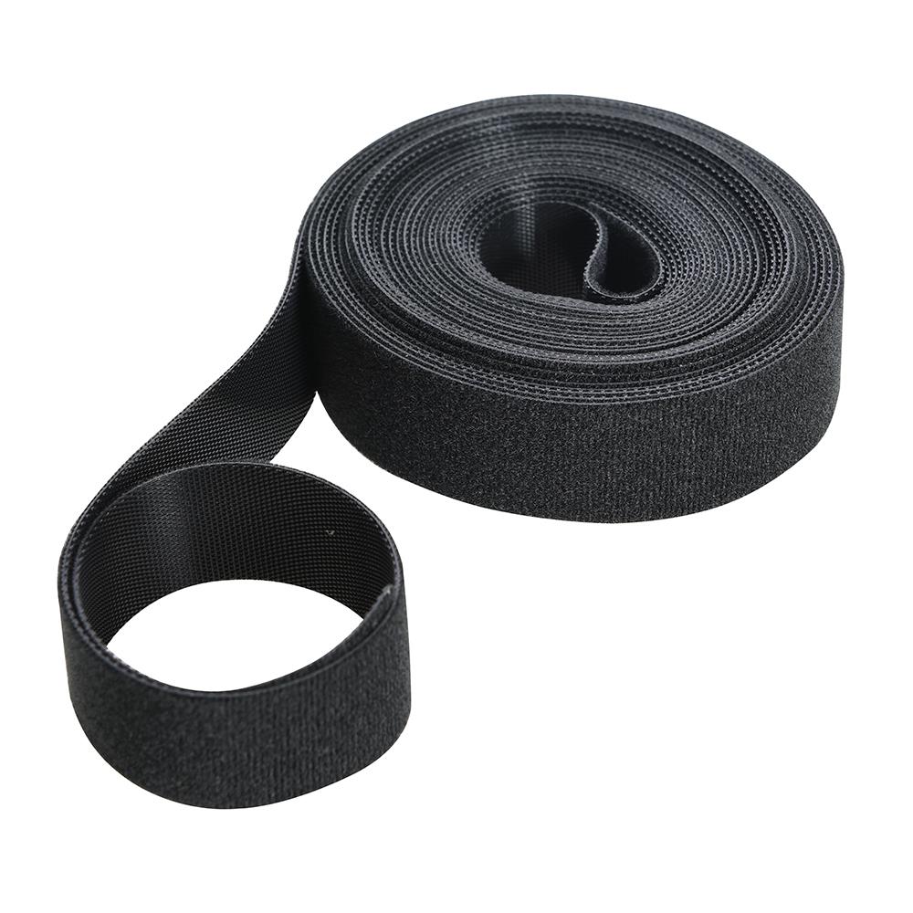 Fixman Self Wrap Hook and Loop Tape Black - Choose Size