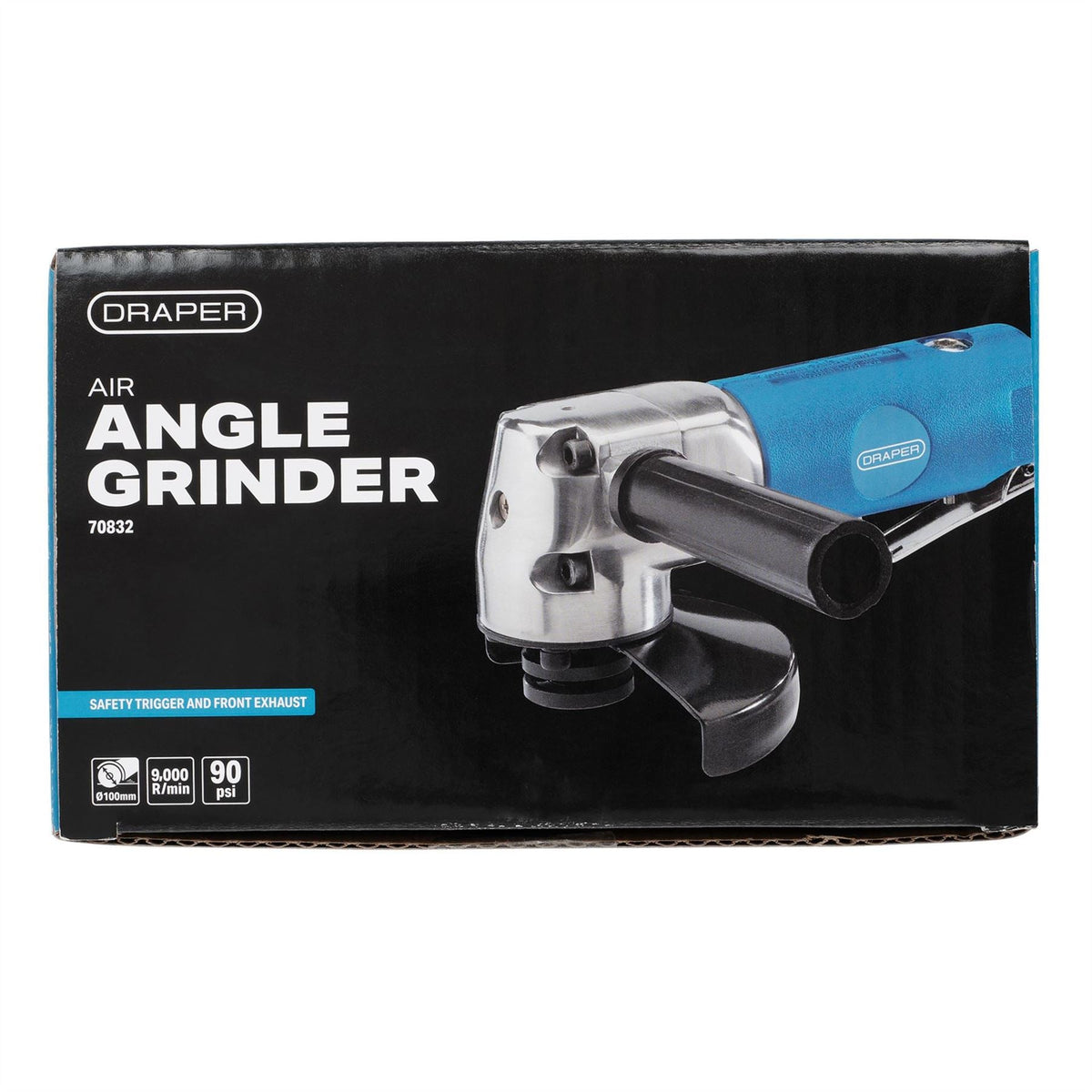 Draper Air Angle Grinder 100mm 70832  White Rose Tools