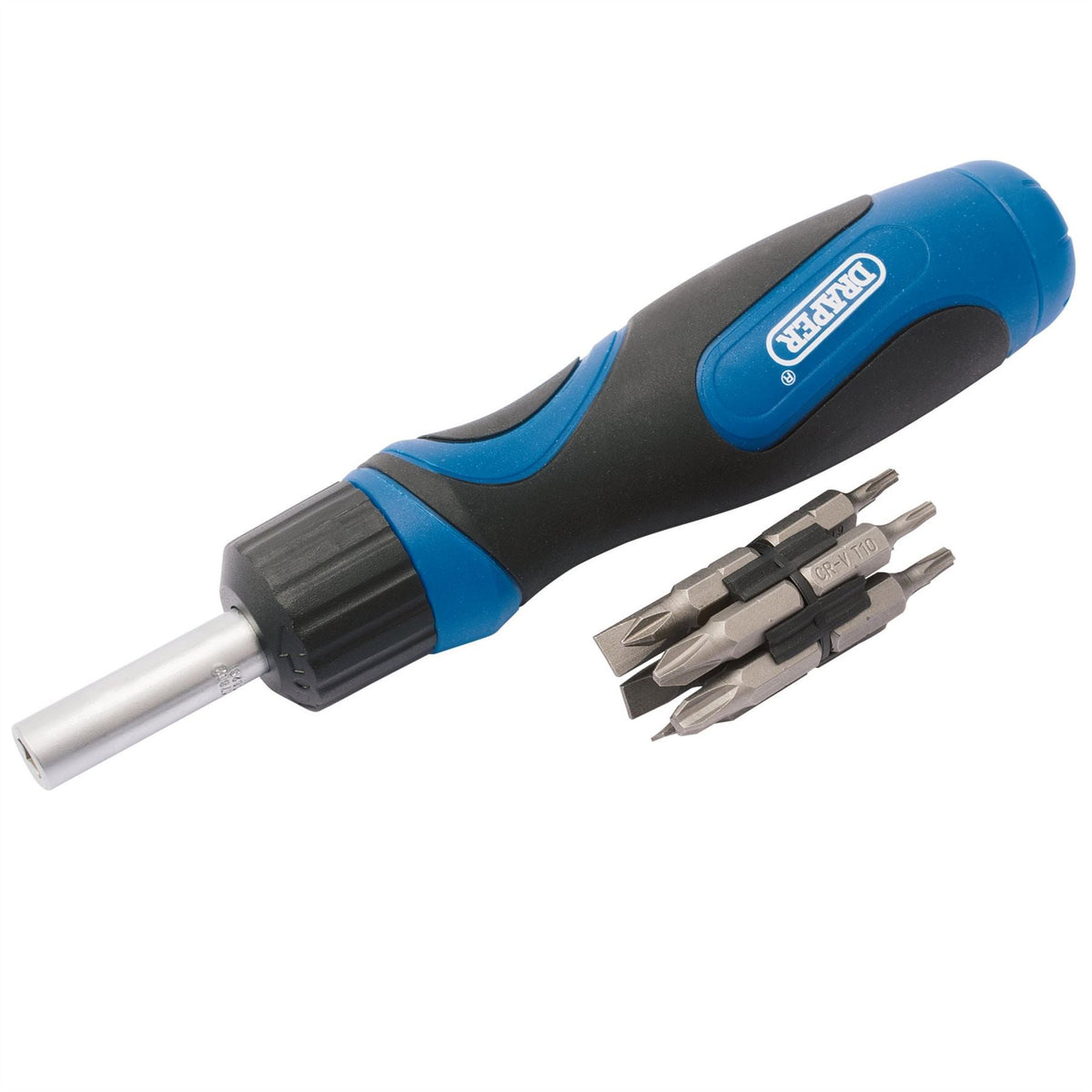Draper Ratcheting Screwdriver Set (13 Piece) 43641  White Rose Tools