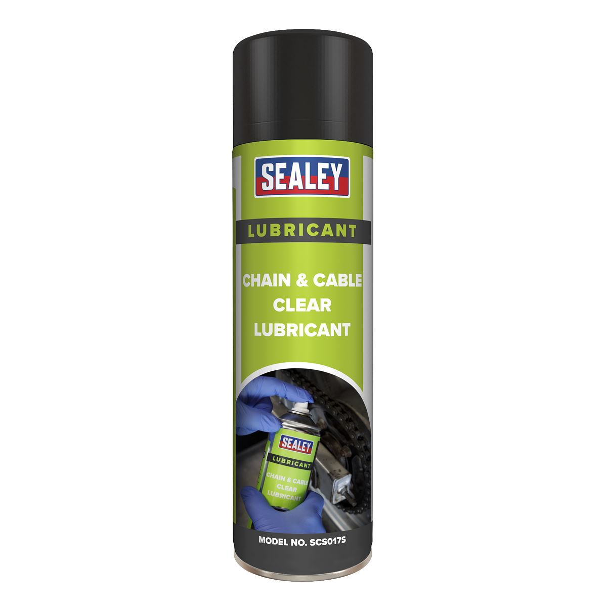 Sealey Chain & Cable Clear Lubricant 500ml 