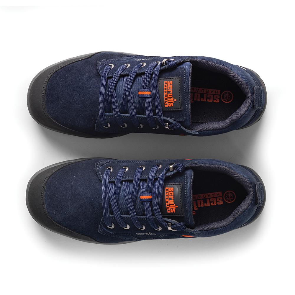 Scruffs Halo 3 Safety Trainers Navy - Choose Size