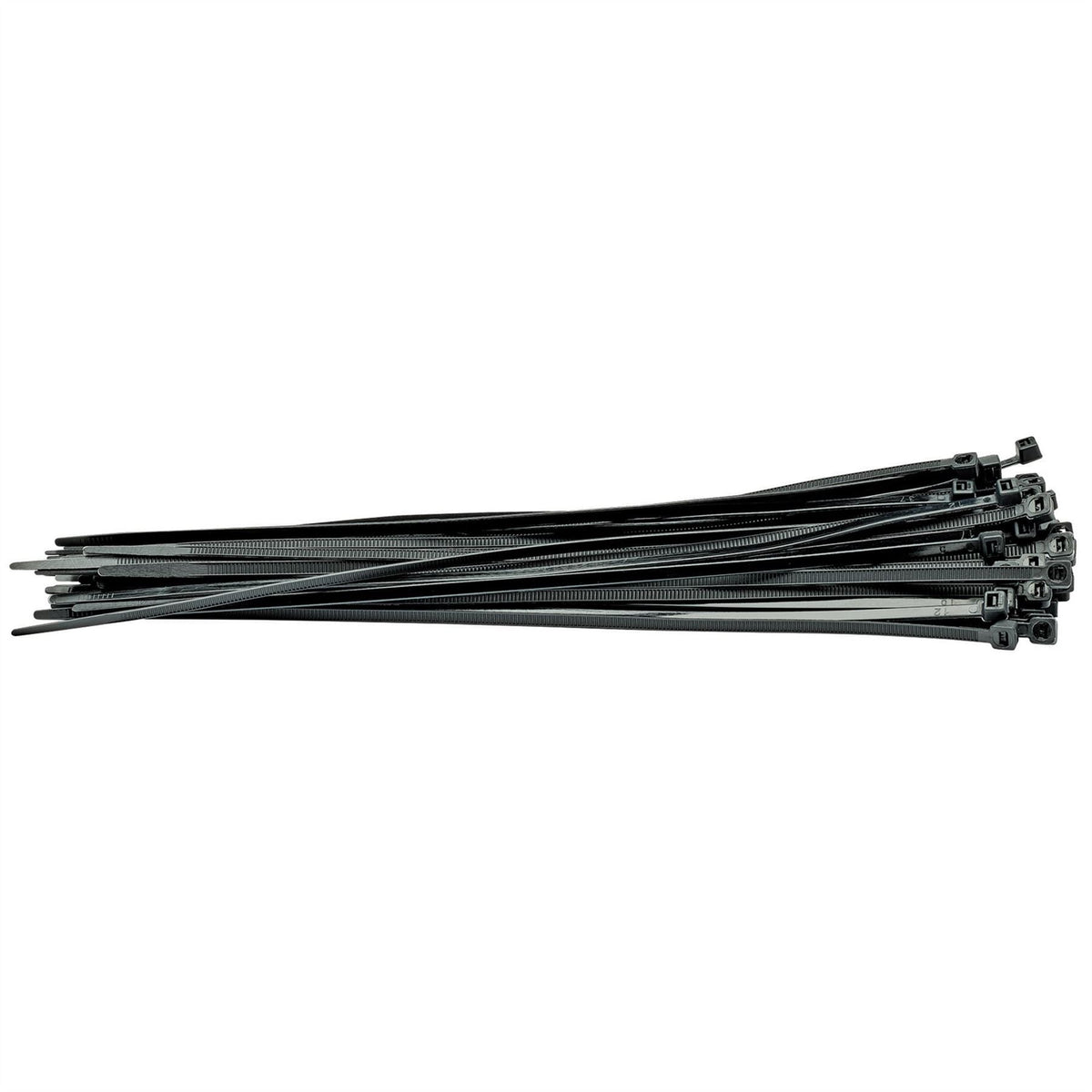 Draper Cable Ties 4.8 x 300mm Black (Pack of 100) 70397  White Rose Tools