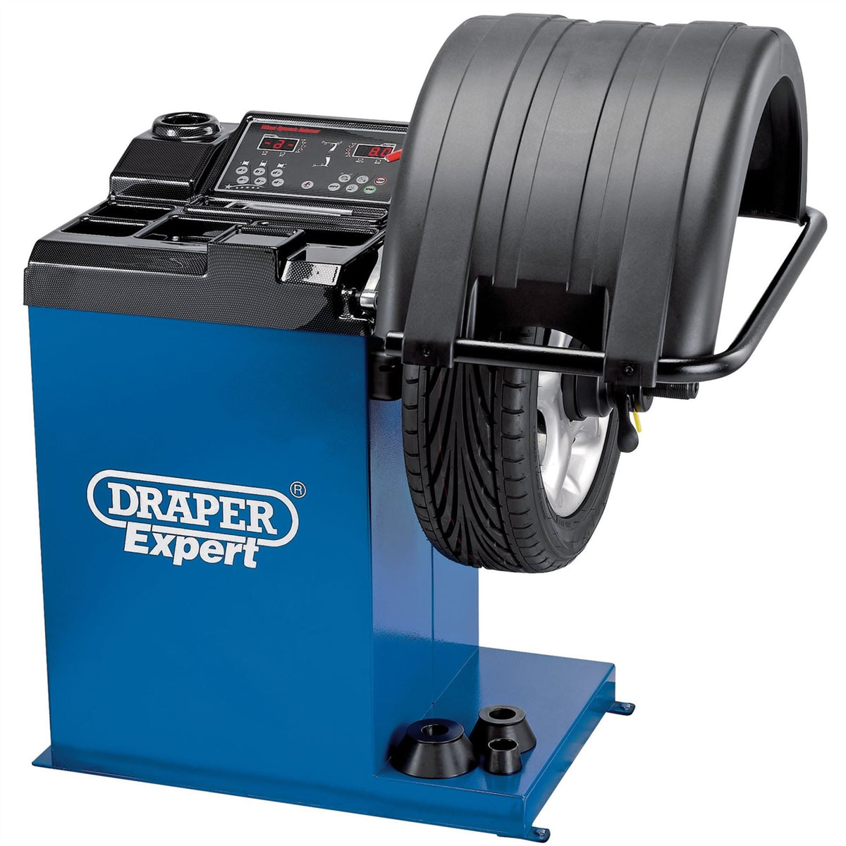 Draper Expert Semi Automatic Wheel Balancer 91860  White Rose Tools