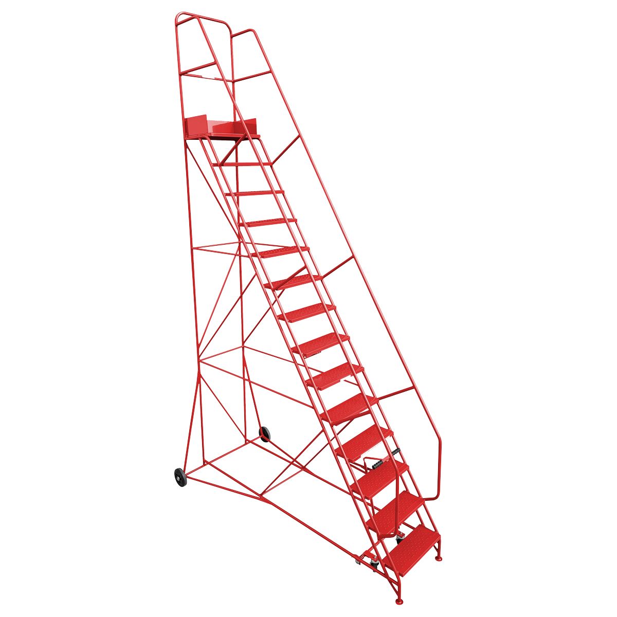 Sealey Mobile Safety Steps 14-Tread 